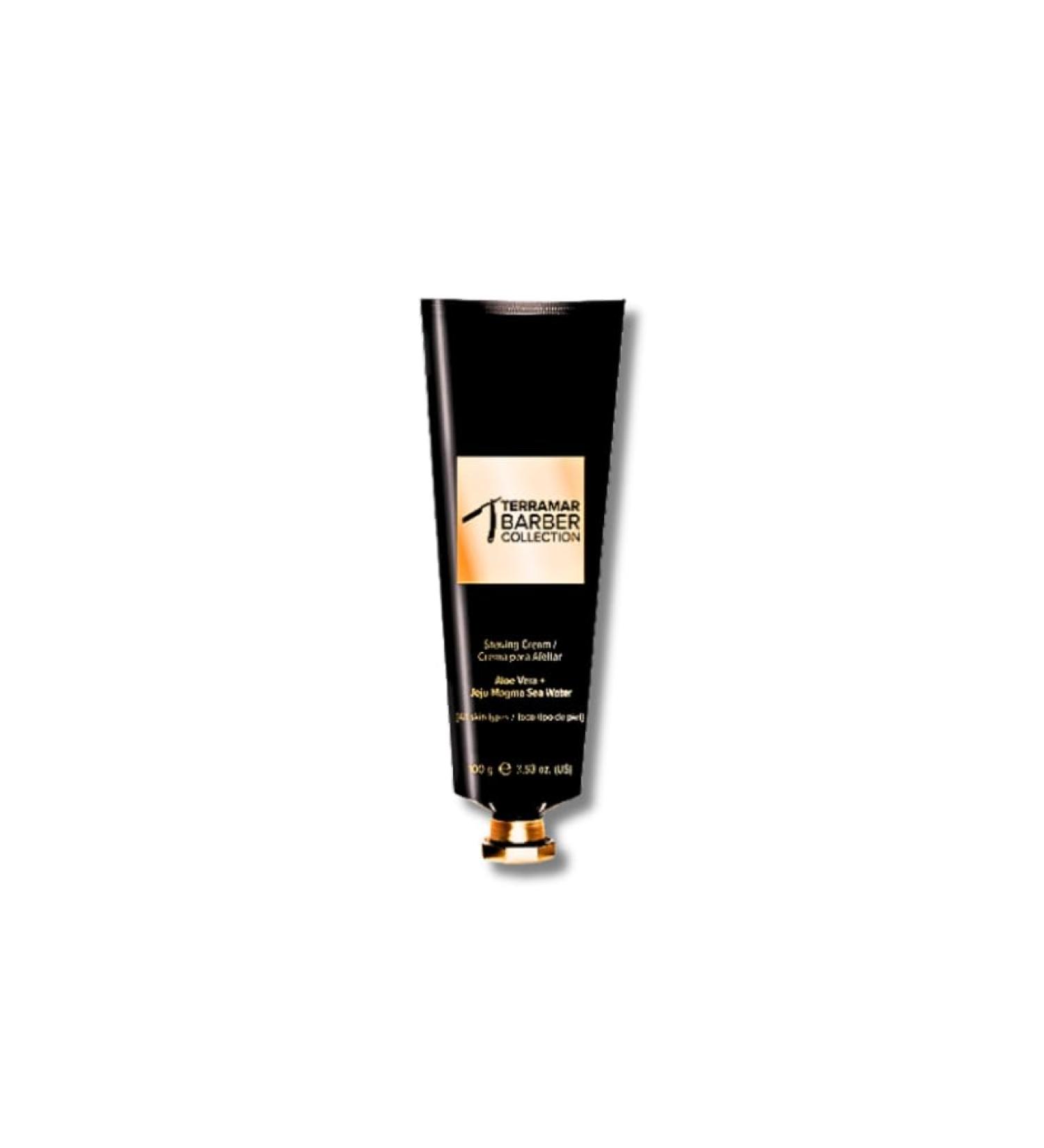 TerraMarBrands Barber Collection Shaving Cream - 100g/3.53oz - Best International Shipping - Buy Online on GoSupps.com