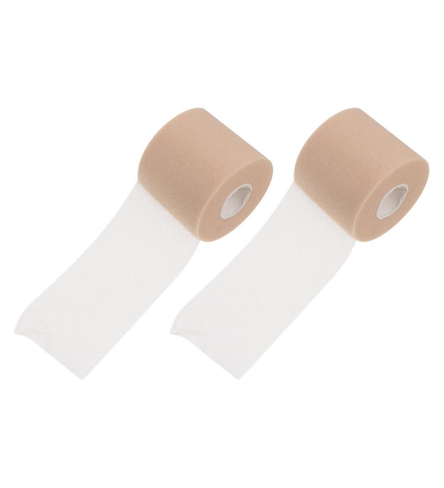 Beaupretty Sports Self-Adhesive Athletic Tape - 2 Rolls Elastic Foam Grip for Muscle Strain Shock-Proof Non-Stick Ankle Support - International Shipping Available - Buy Online on GoSupps.com