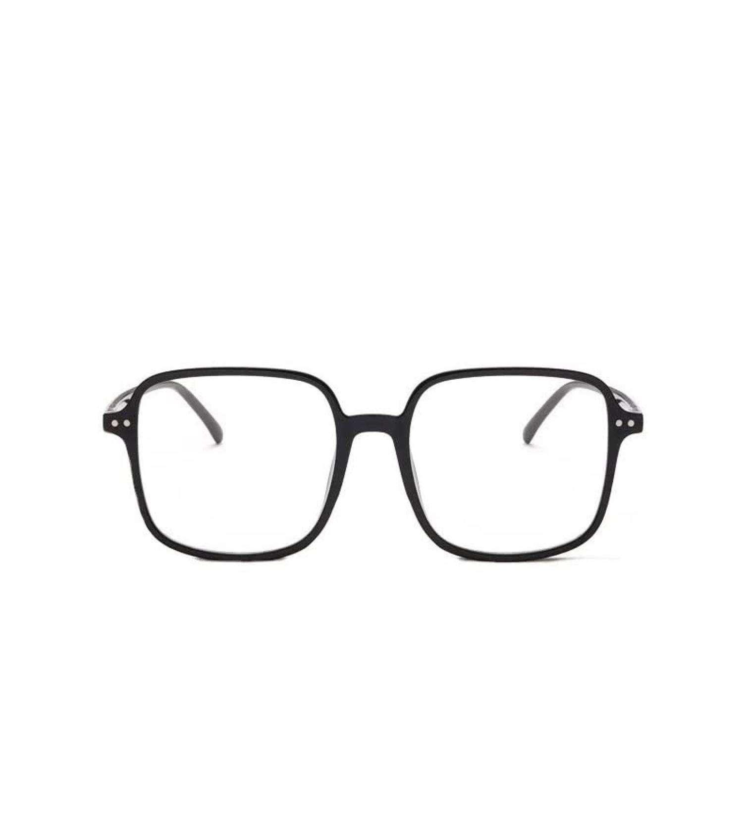 Newada Oversized Blue Light Blocking Reading Glasses for Women & Men - Large HD Anti Glare Computer Readers in Black (+0.00) - Buy Online on GoSupps.com