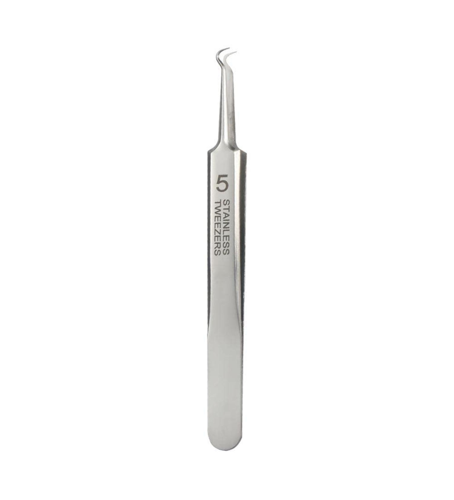 DMSUO No. 5 Blackhead Remover Tweezers Professional Stainless Clips for Beauty Salons High Precision Blackhead Closed Extractor - Buy Online on GoSupps.com