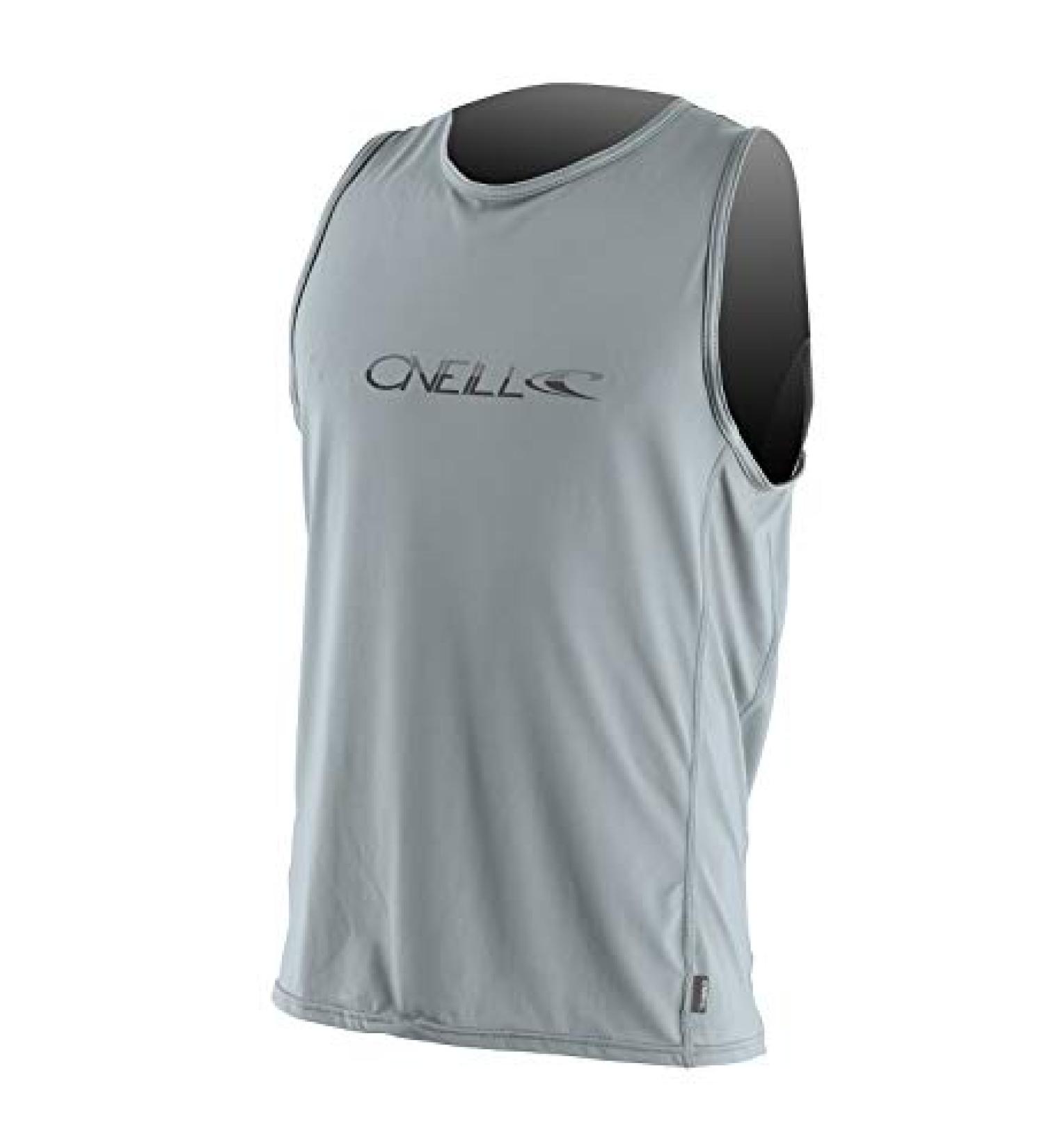 O'Neill Men's 24/7 Sleeveless Loose Fit Breathable Shirt 30+ SPF 4X-5X Cool Grey (4248B) - Buy Online on GoSupps.com