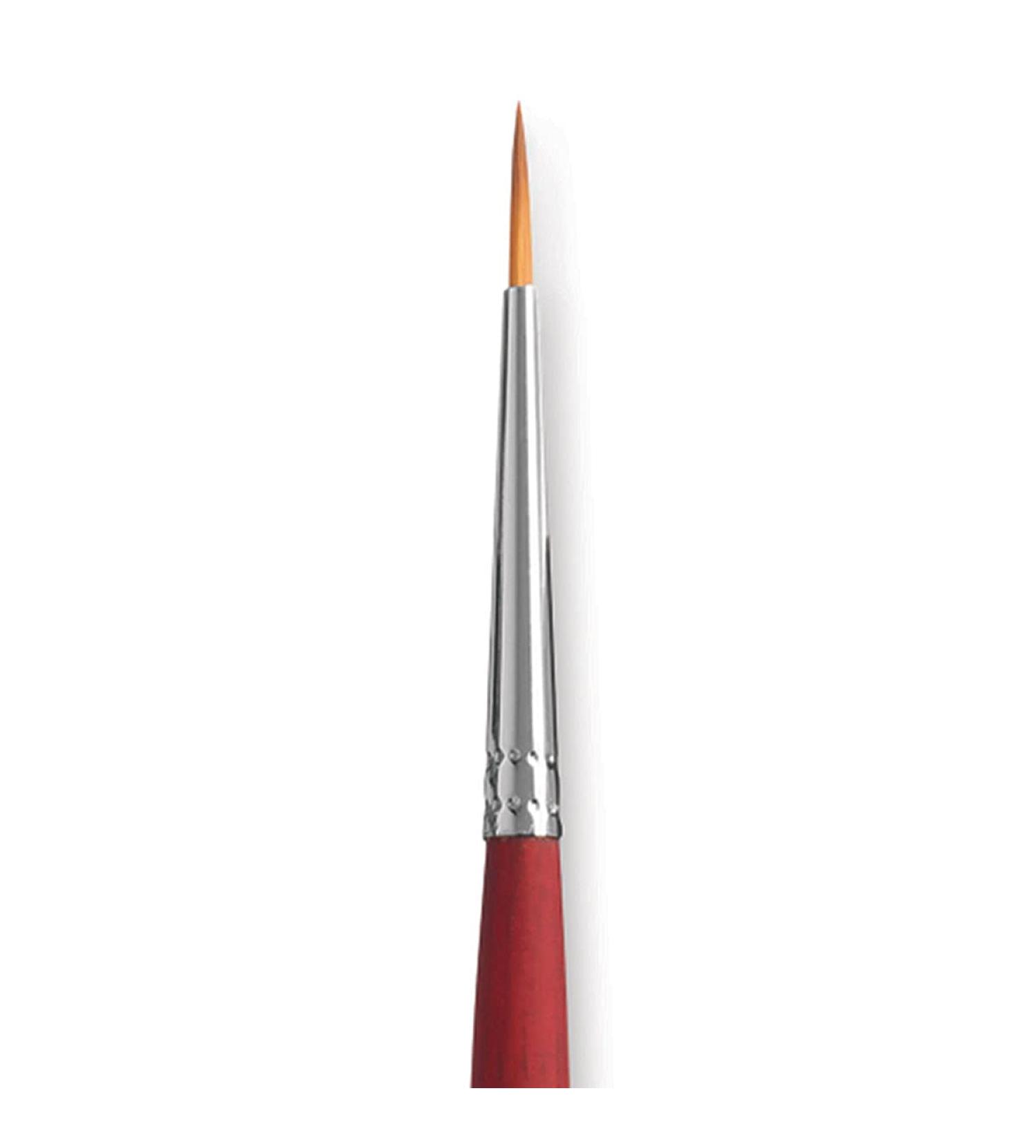 Princeton Velvetouch  Series 3950  Paint Brush for Acrylic  Oil and Watercolor  Round  1