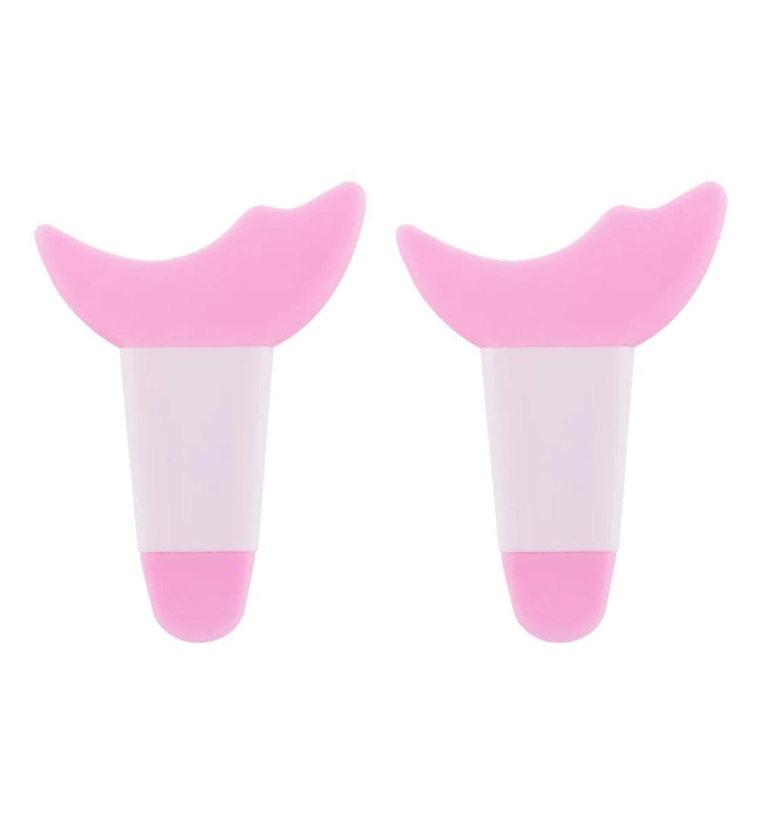 Silicone Eyeliner Stencils Eye Makeup Aid Eyebrow Eyeliner Shaper Assistant Beauty Tool Face Cream Mask Applicator Makeup Tool One Size Pink - Buy Online on GoSupps.com