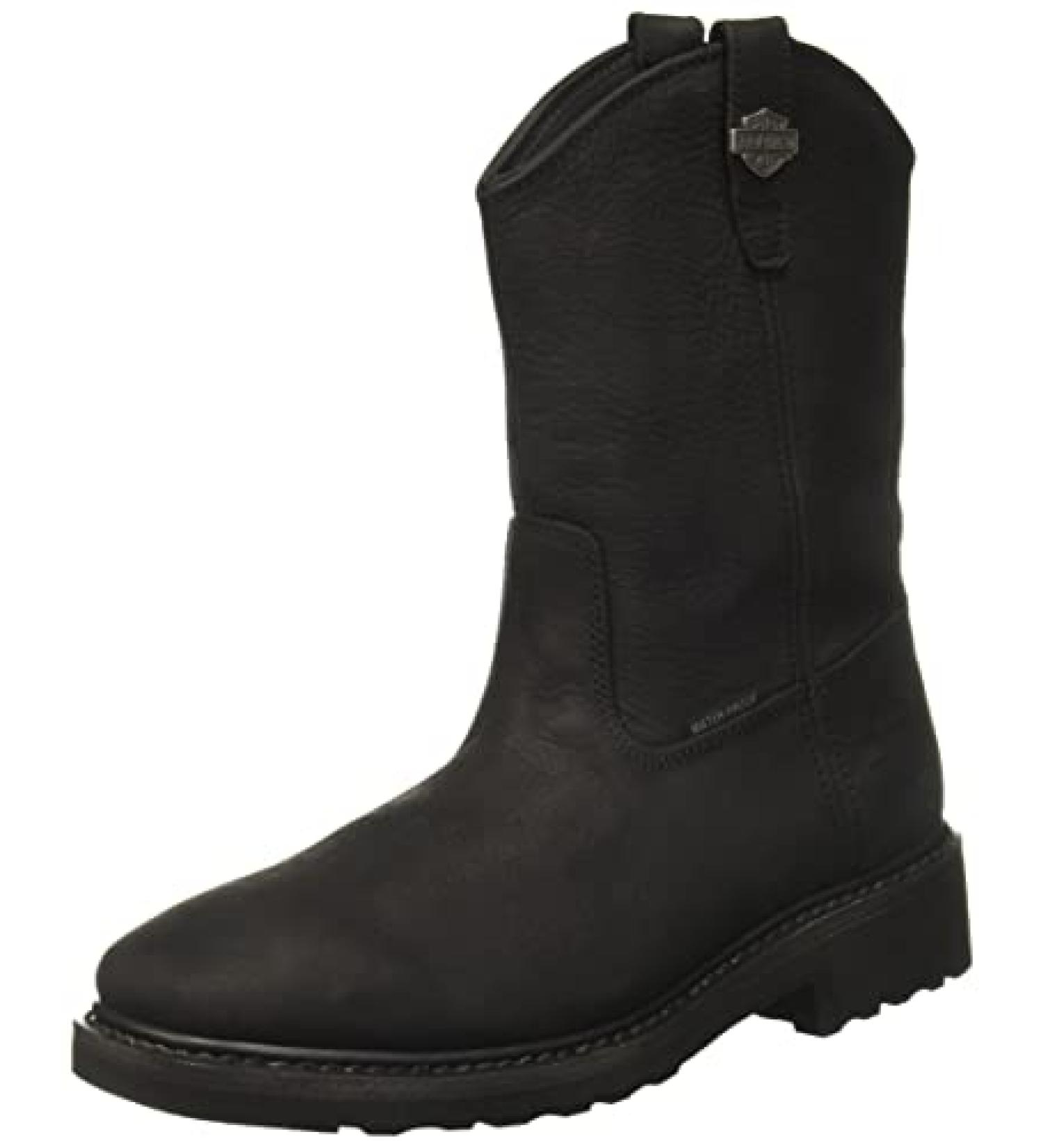 Harley-Davidson Men's Altman Western Boot - Size 9.5 Black | Genuine Harley-Davidson Footwear - Buy Online on GoSupps.com