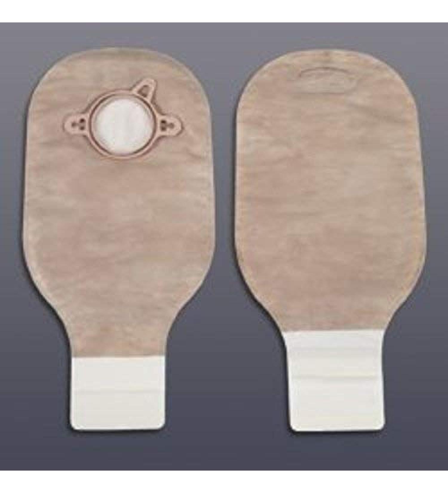 Hollister 18184 Two Piece Drainable Ostomy Pouch 2 3/4" - Beige - 10/BX