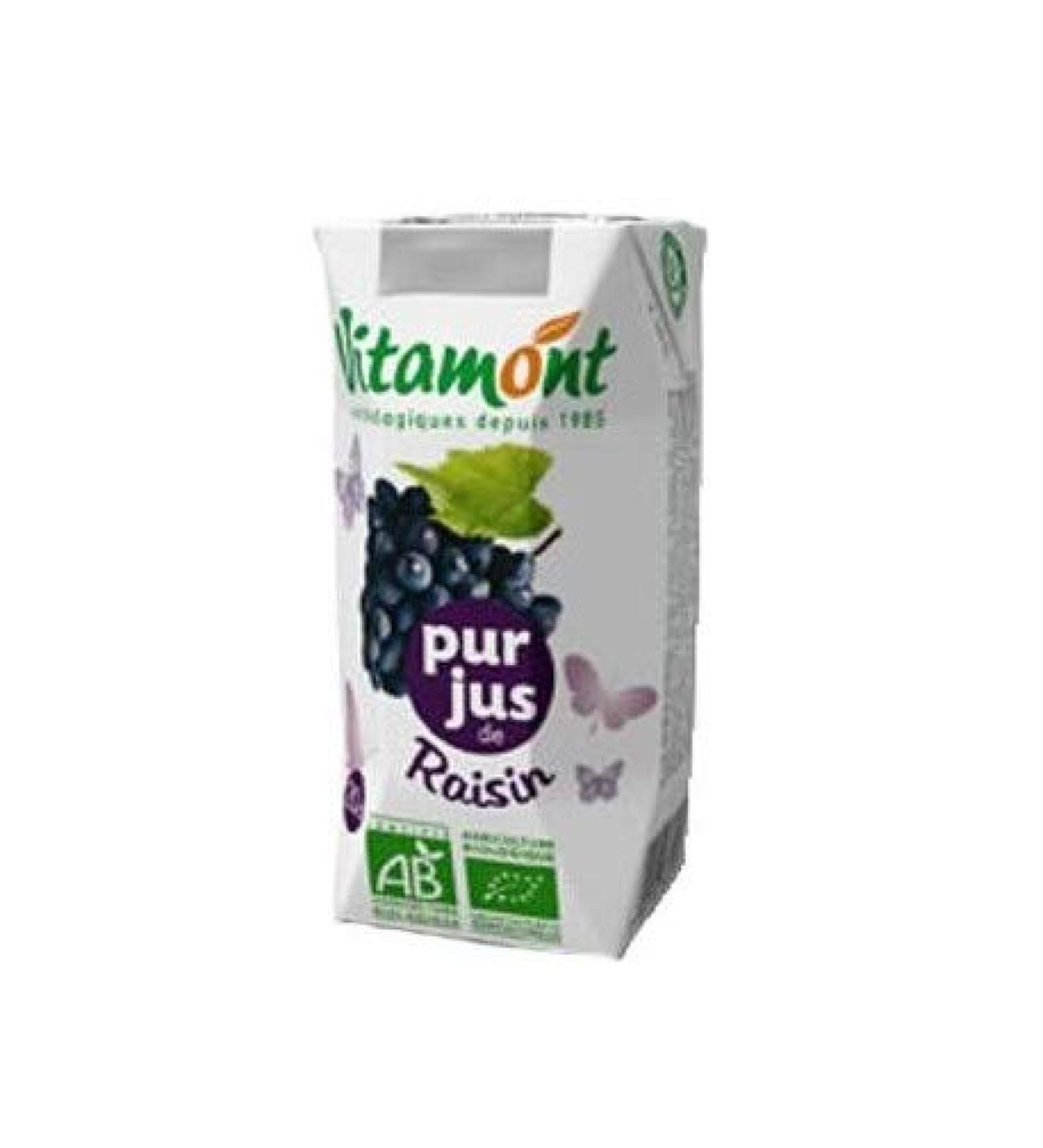 Vitamont Pure Grape Juice 1 liter - Buy Online on GoSupps.com