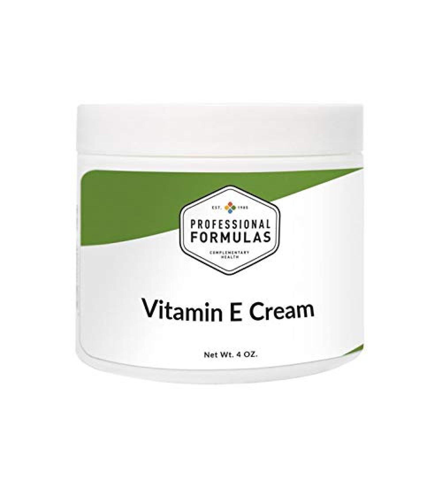 PROFESSIONAL COMPLEMENTARY HEALTH FORMULAS Vitamin E Cream 4oz