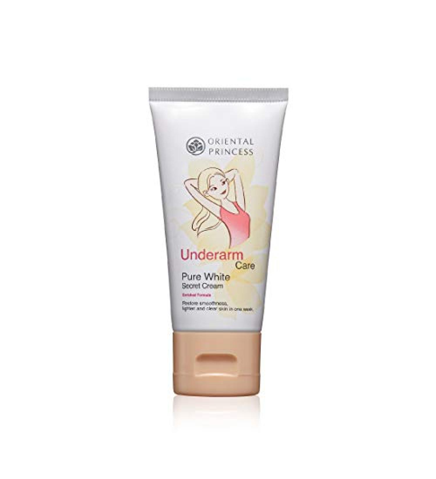 Oriental Princess Underarm Care Pure White Secret Cream 50g - Brightening Armpit Cream - Buy Online on GoSupps.com