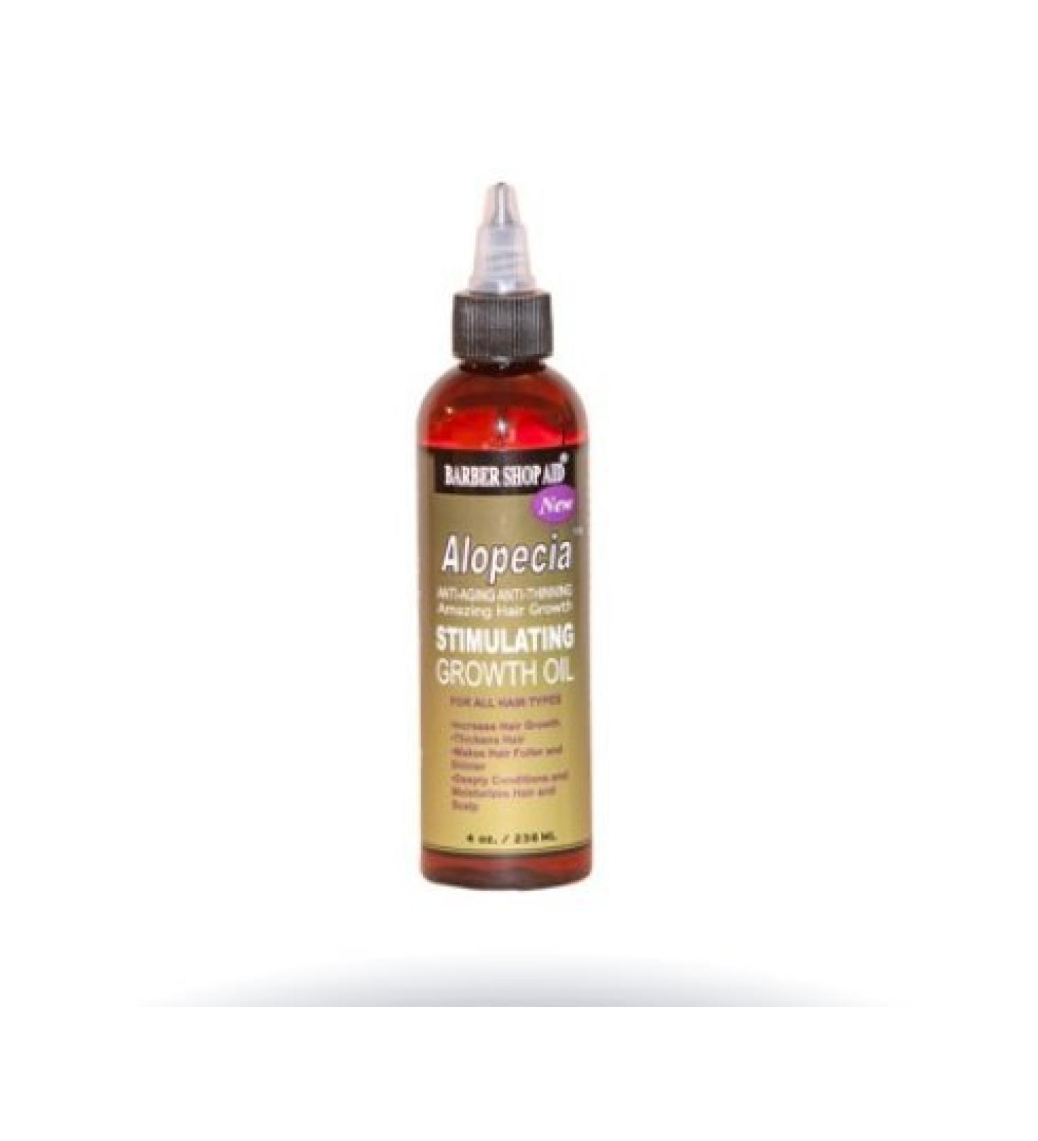 Barber Shop Aid Alopecia Amazing Stimulating Hair Growth Oil 4 oz
