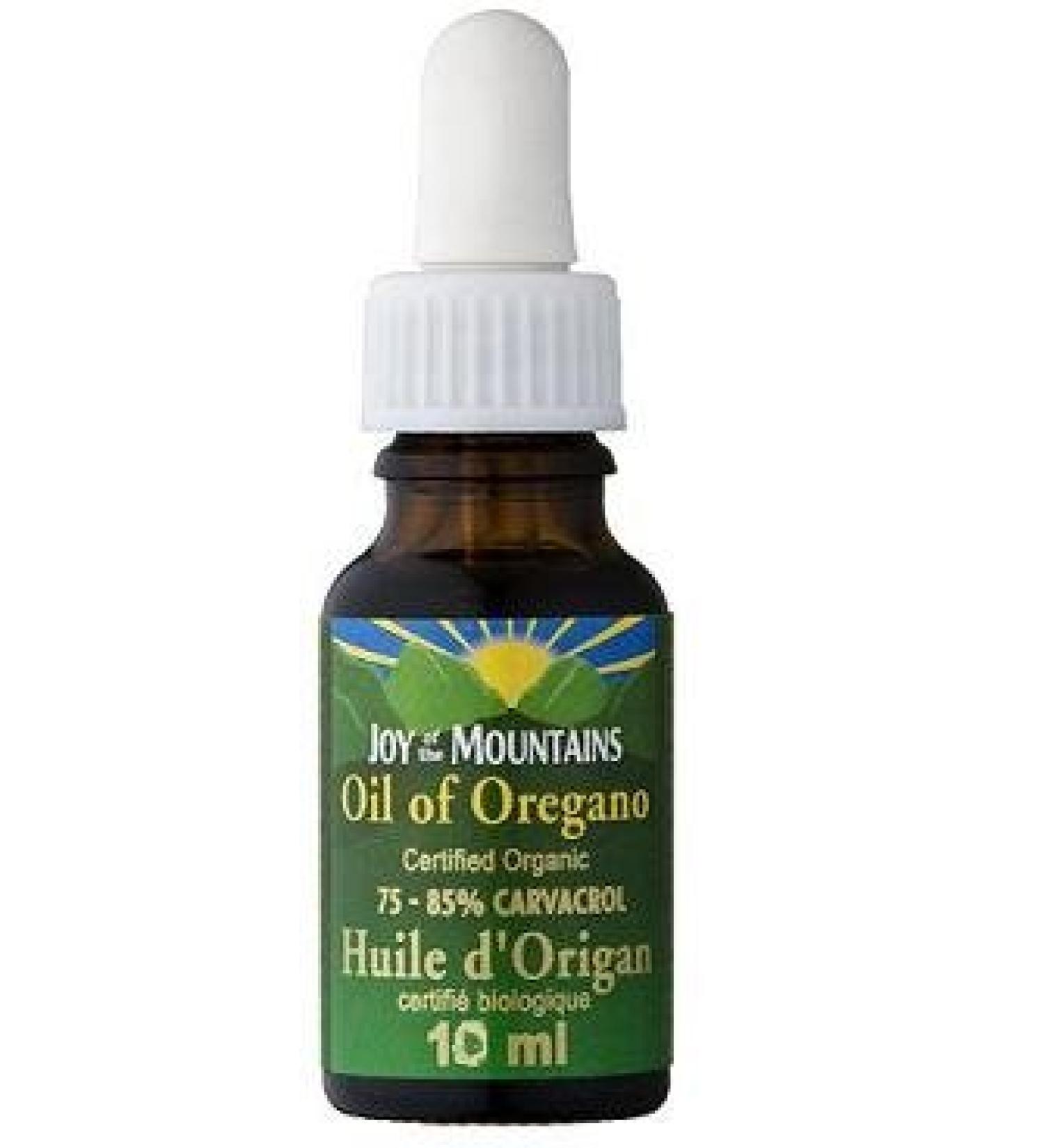 Oregano Oil CERTIFIED ORGANIC - Joy of the Mountain - 75% Carvacrol (10mL) Brand: Joy of the Mountain