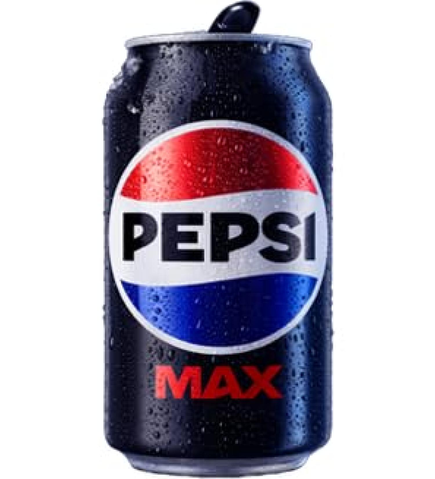 Pepsii Max Cans 24 x 330ml UK by KING BAJ