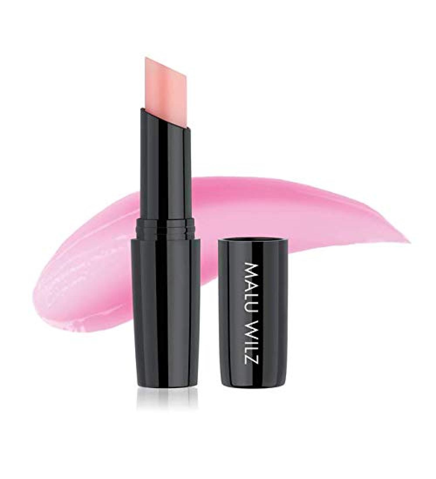 Malu Wilz Natural Glow Lip Balm | Shimmering Glitter Lipstick with Vitamin E for Shiny Lips - Buy Online on GoSupps.com