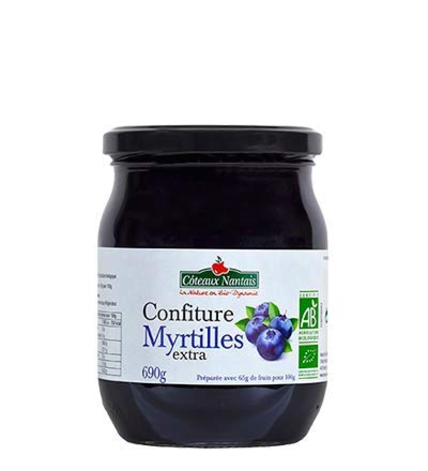 COTEAUX NANTAIS - EXTRA BLUEBERRY JAM 690G