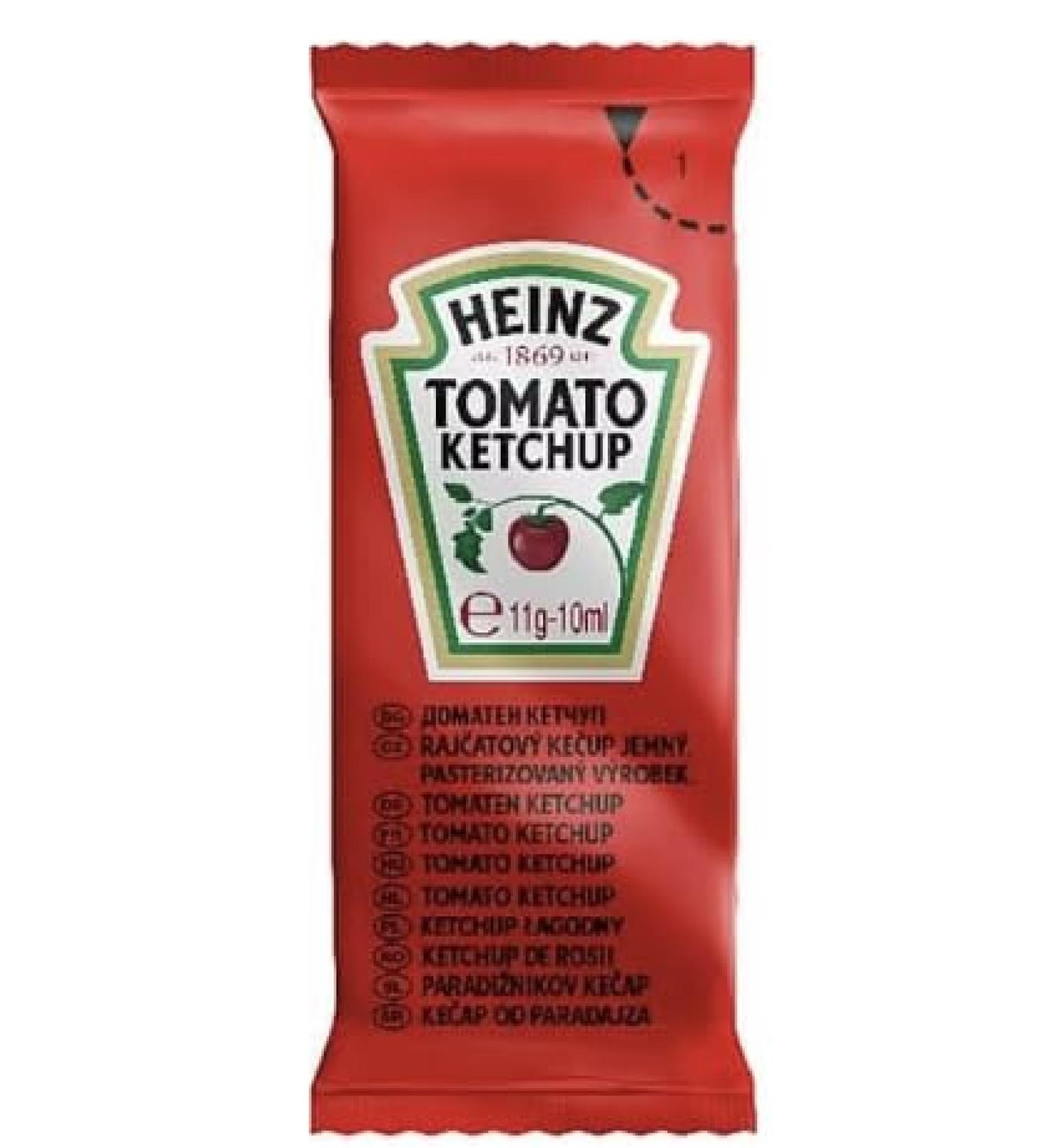 Heinz Tomato Ketchup Sachets of 25 x 12g Sachets - Buy Online on GoSupps.com