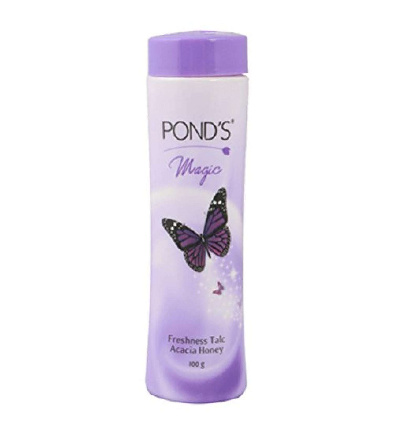 Ponds Magic Talc Talcum Powder 100g - Hydrating Skin Formula - Buy Online on GoSupps.com