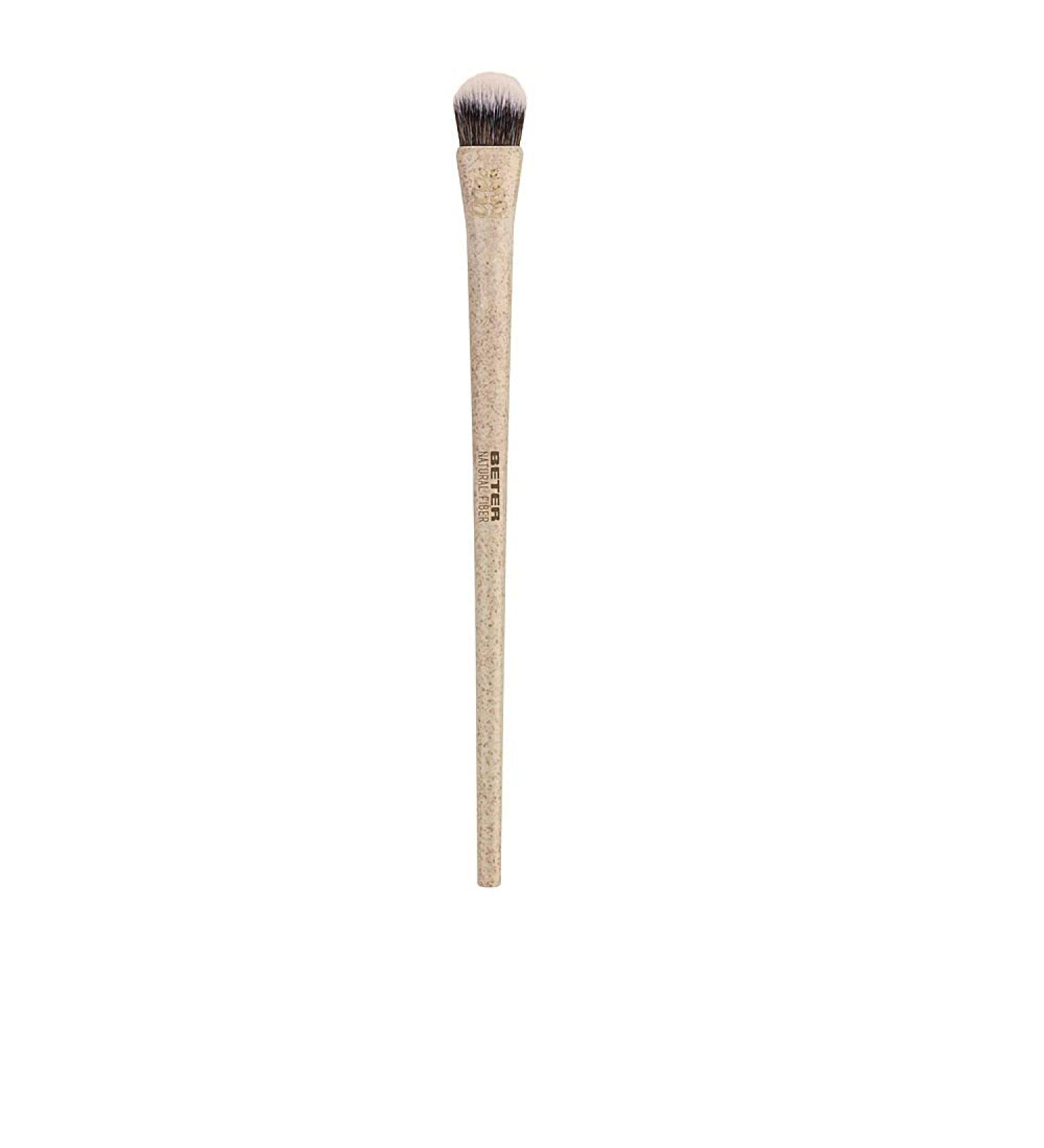 Beter Better Eyeshadow brush eyeliner eye contour stick synthetic hair not tested on animals natural fiber handle made from wheat fibers a must for your makeup kit Natural fiber brush
