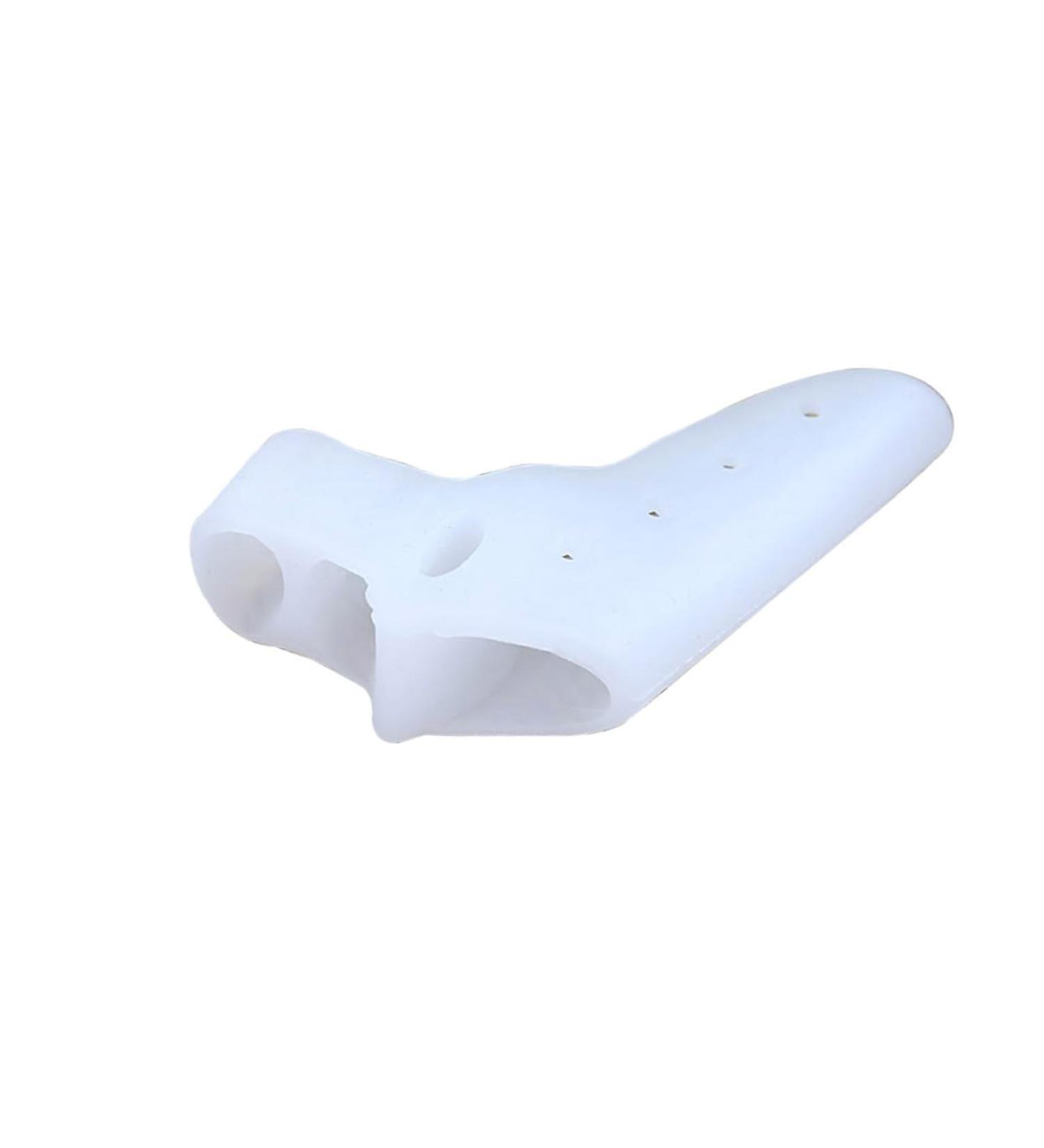 1 Pair Dividers Foot Separator Splint for Bunion Relief | Gel Cushions & Hammer Toe Straighteners - White - Buy Online on GoSupps.com