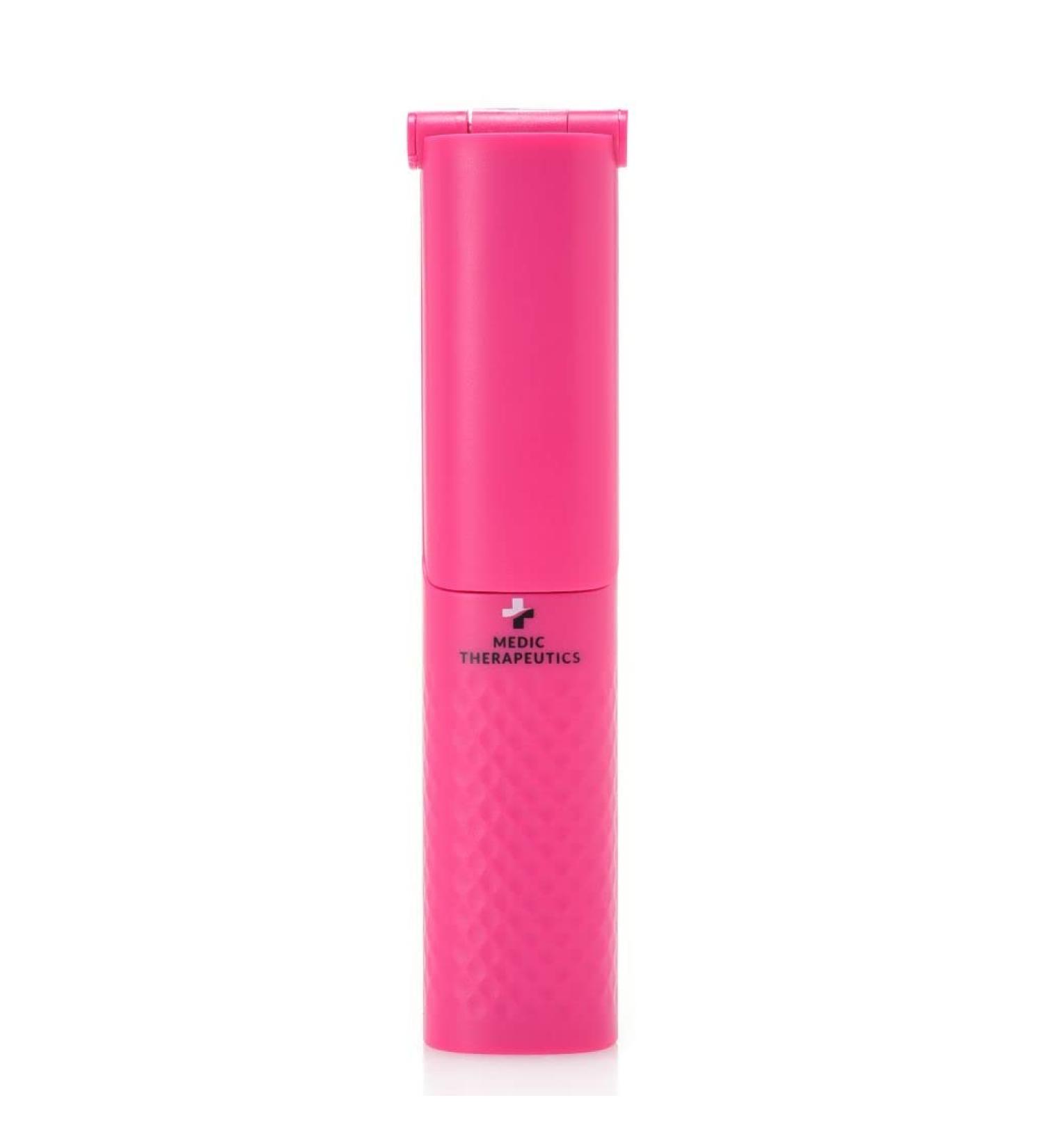 Medic Therapeutics Portable Rechargeable Sanitizing Wand - Fast-Acting UVC/LED Light - Pink | Disinfect Commonly Touched Items - Buy Online on GoSupps.com