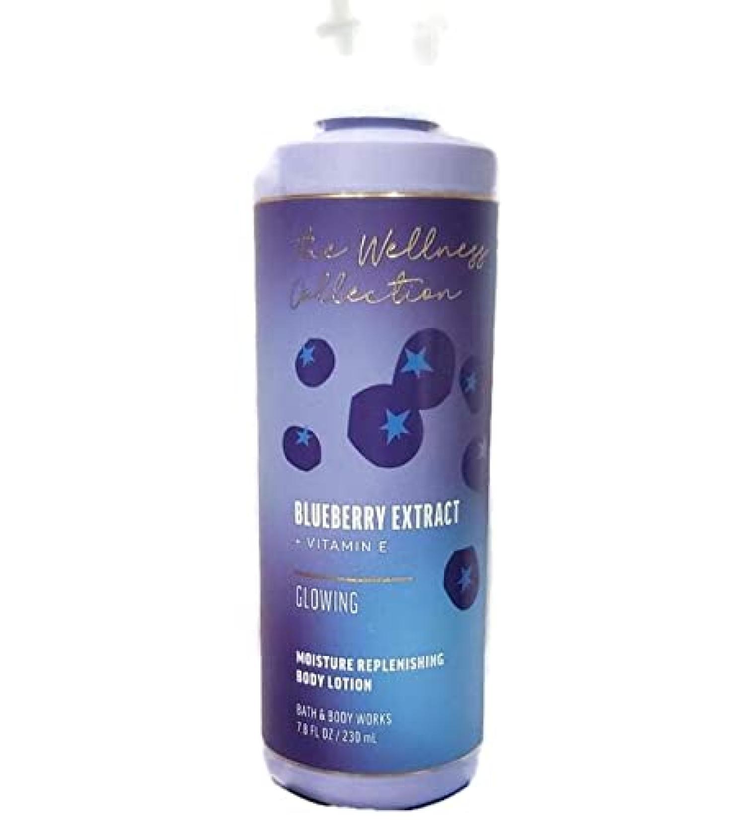 Bath and Body Works Body Lotion 7.8 fl oz / 230 ml (Blueberry Extract)