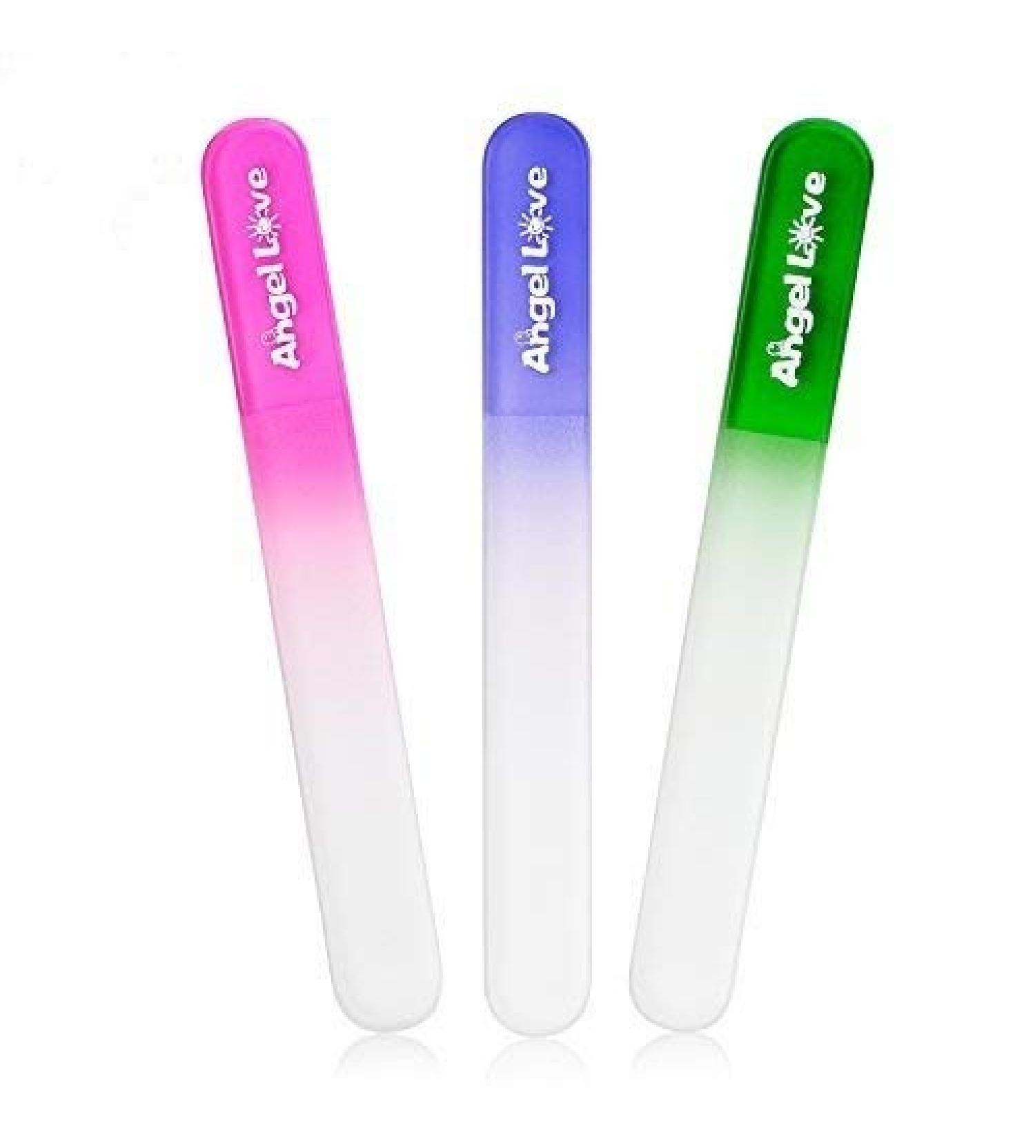 Baby Nail File Set - 3 Pack Emery Board Glass Crystal for Newborns to Young Children | Perfect for New Moms & Baby Shower Gift - ZJC1 Qzf - Buy Online on GoSupps.com