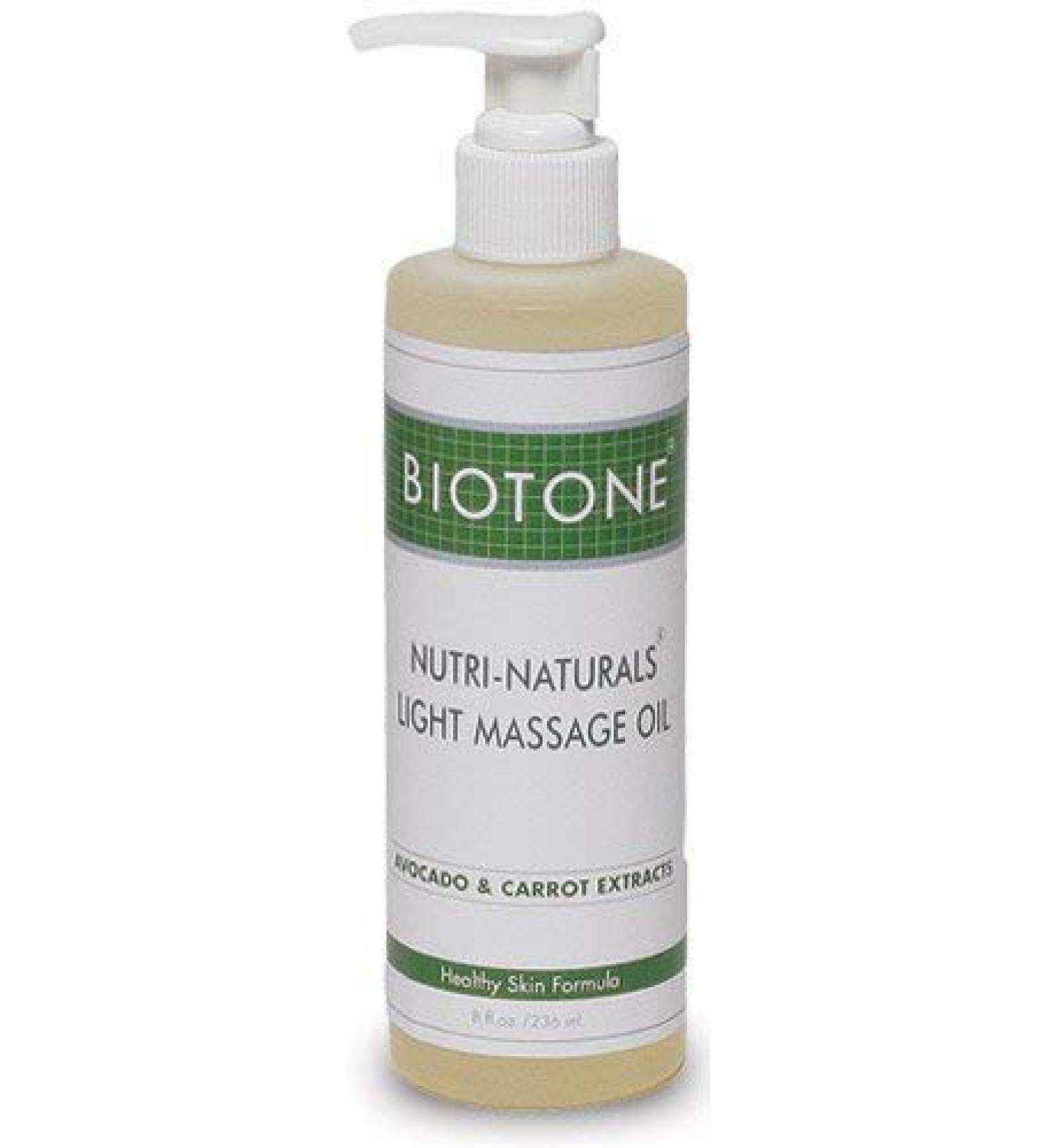 Biotone Nutri-Naturals Light Massage Oil 8 oz