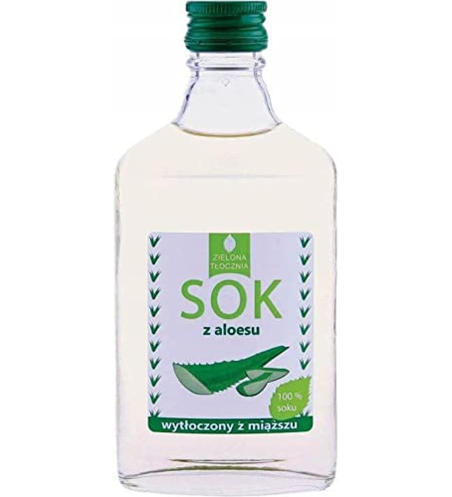 100% Aloe juice, pressed from the flesh 200ml