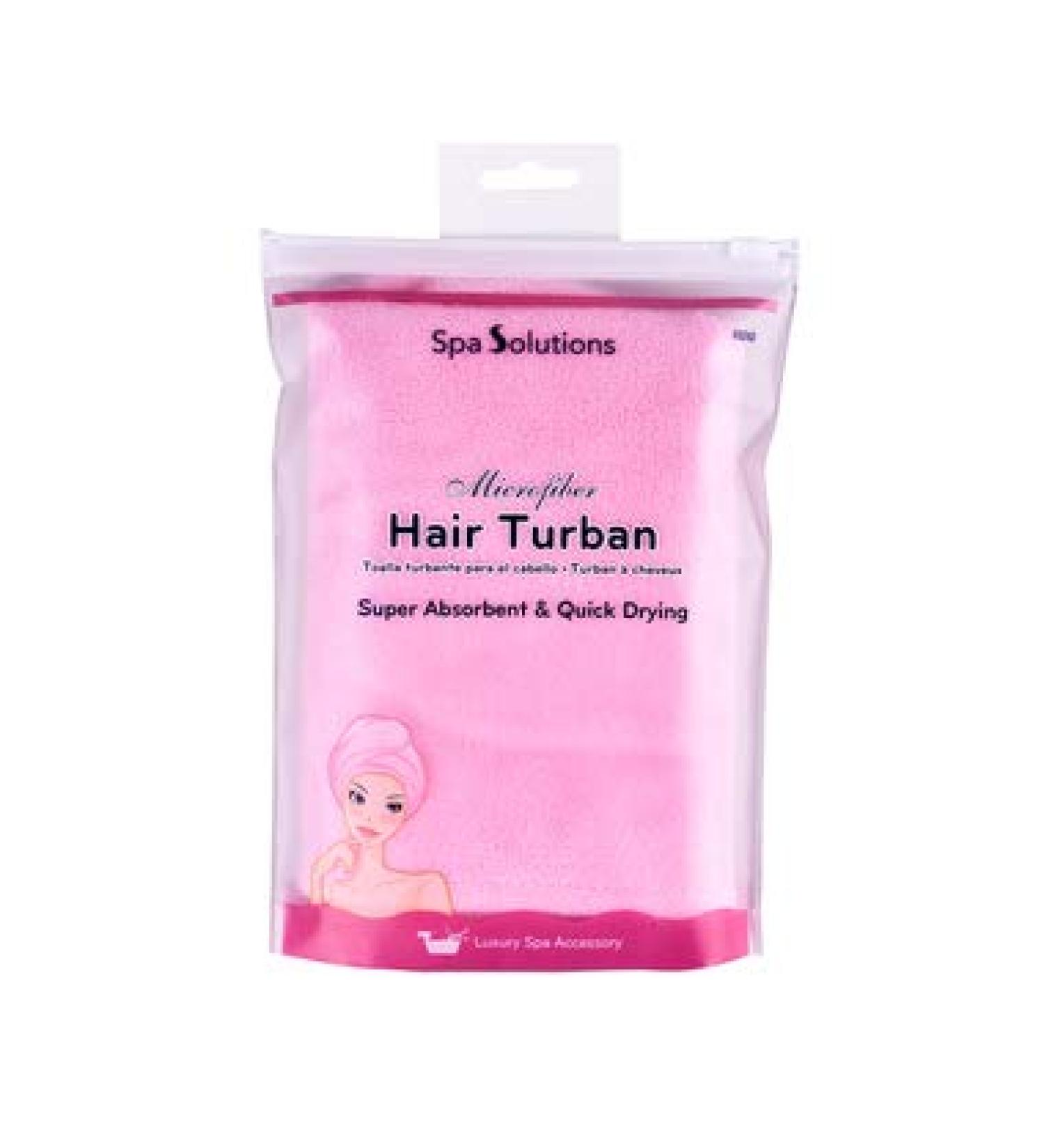 Cala Pink hair turban