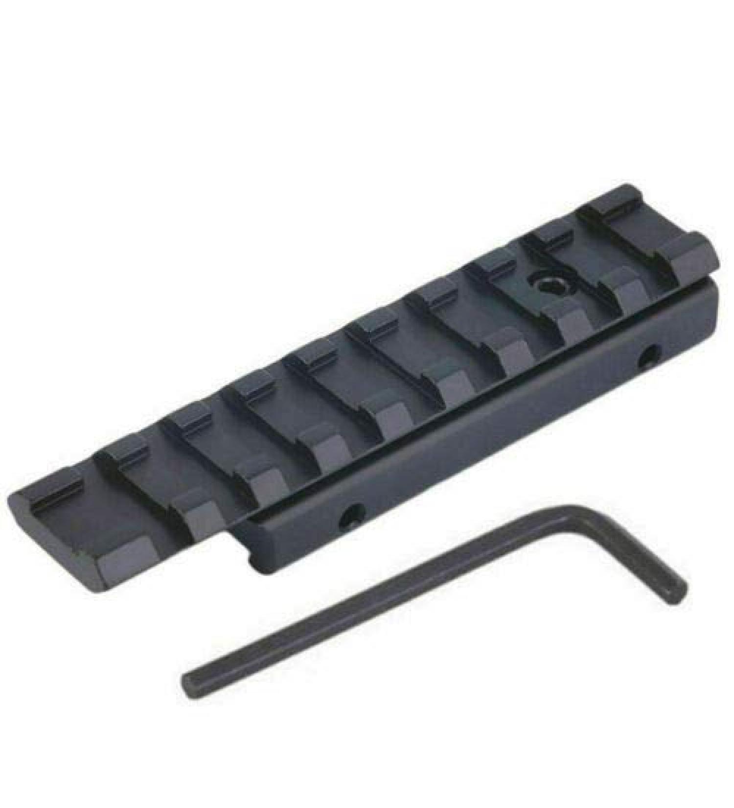 Sniper 3/8 11MM to 7/8 20MM Dovetail to Picatinny Rail Adapter - Low Profile 11mm to 20mm Picatinny Riser Mount - Buy Online on GoSupps.com