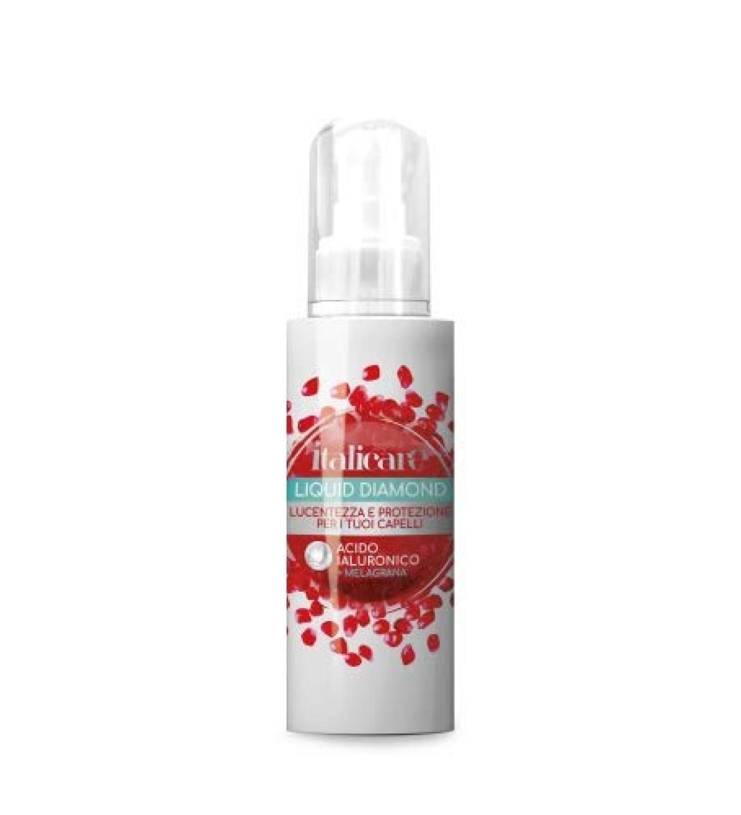 Hyaluron Hair Care Oil - Liquid Diamonds 100ml | Smooth Shiny Full Hair with Pomegranate & Hyaluronic Acid | Anti-Frizz & Moisture Boost - Buy Online on GoSupps.com