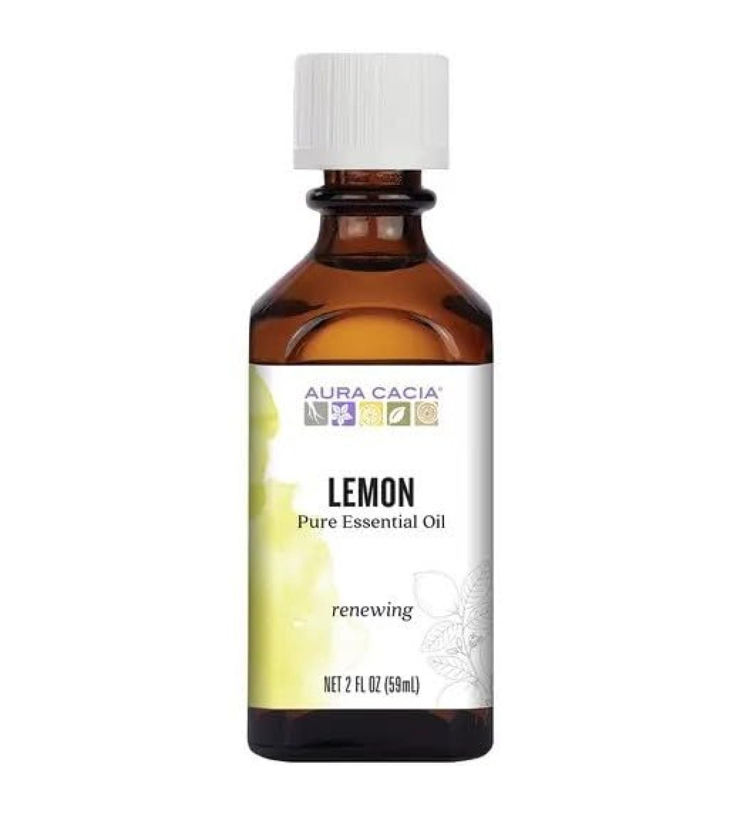 Aura Cacia - Essential Oil - Lemon - 2 fl oz - Buy Online on GoSupps.com