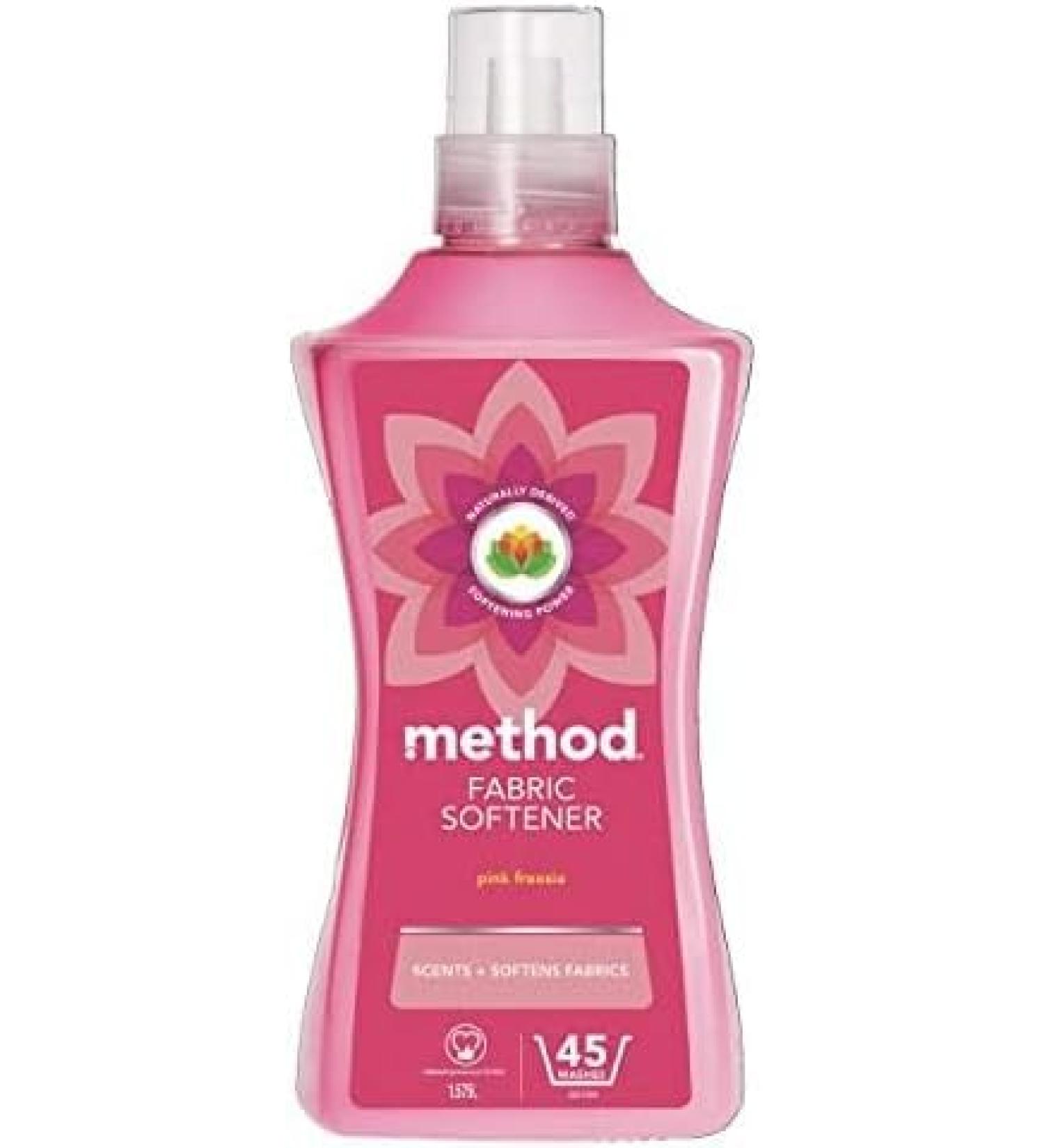 Method Fabric Softener Pink Freesia 45 Washes 1.575 l - Pack of 1 - Buy Online on GoSupps.com