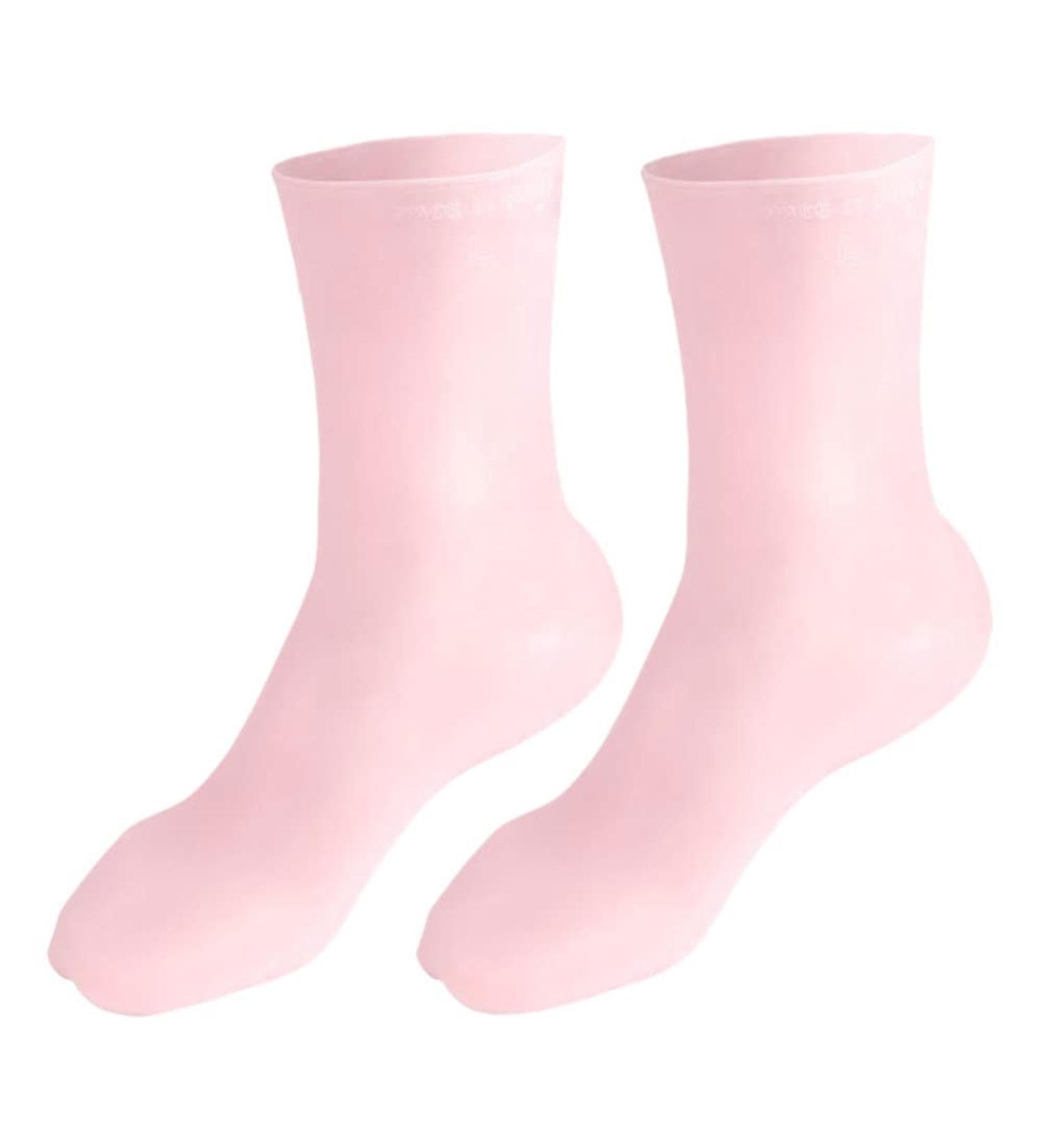 Fomiyes Moisturizing Socks - Spa Quality Foot Care for Cracked Heels | Beach & Wellness Socks for Men & Women | Elastic Comfort 20x10 cm - Buy Online on GoSupps.com