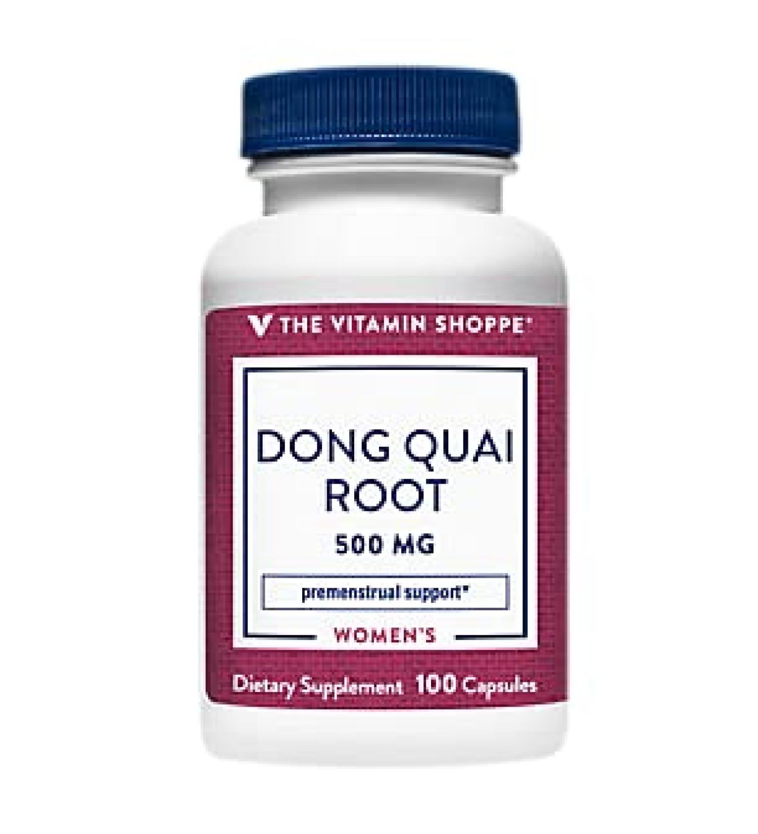 Dong Quai Root 500MG Capsules for Hormone Balance Support - 100 Count - Buy Online on GoSupps.com