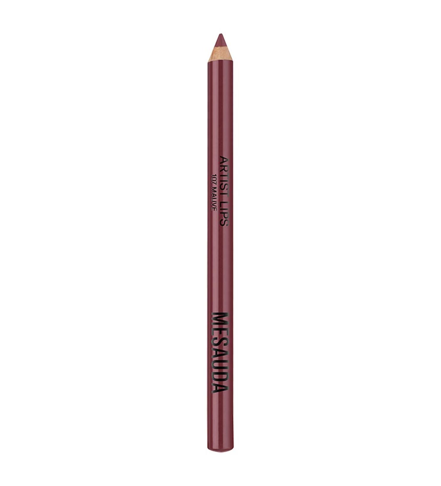  MESAUDA ARTIST LIPS Extra Soft Long-Lasting Lip Pencil - 107 Mauve - Buy Online on GoSupps.com