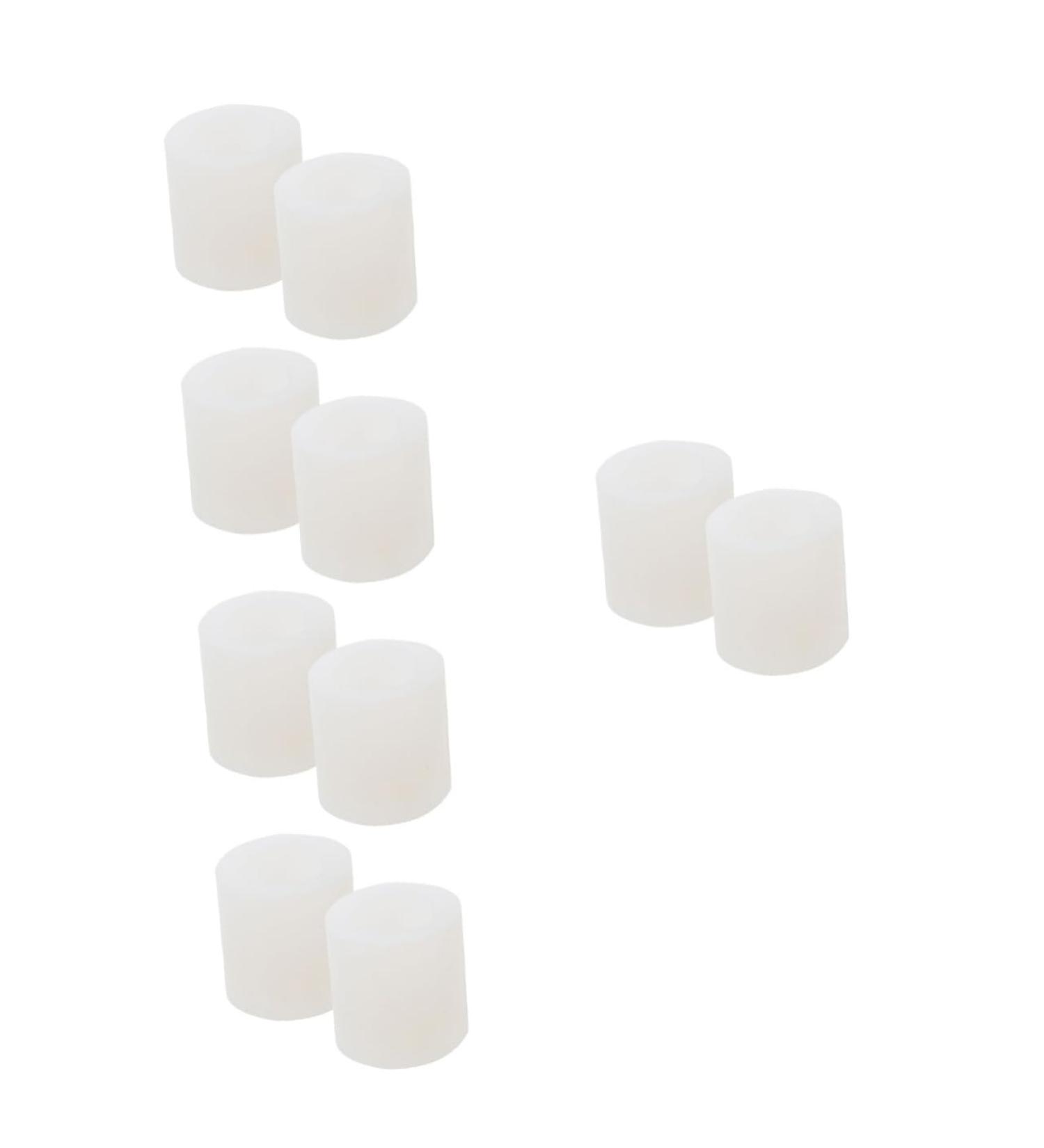 VILLCASE Candles 10 Pcs Candle Mold Silica Gel Handmade Supplies Soap 3D - Buy Online on GoSupps.com