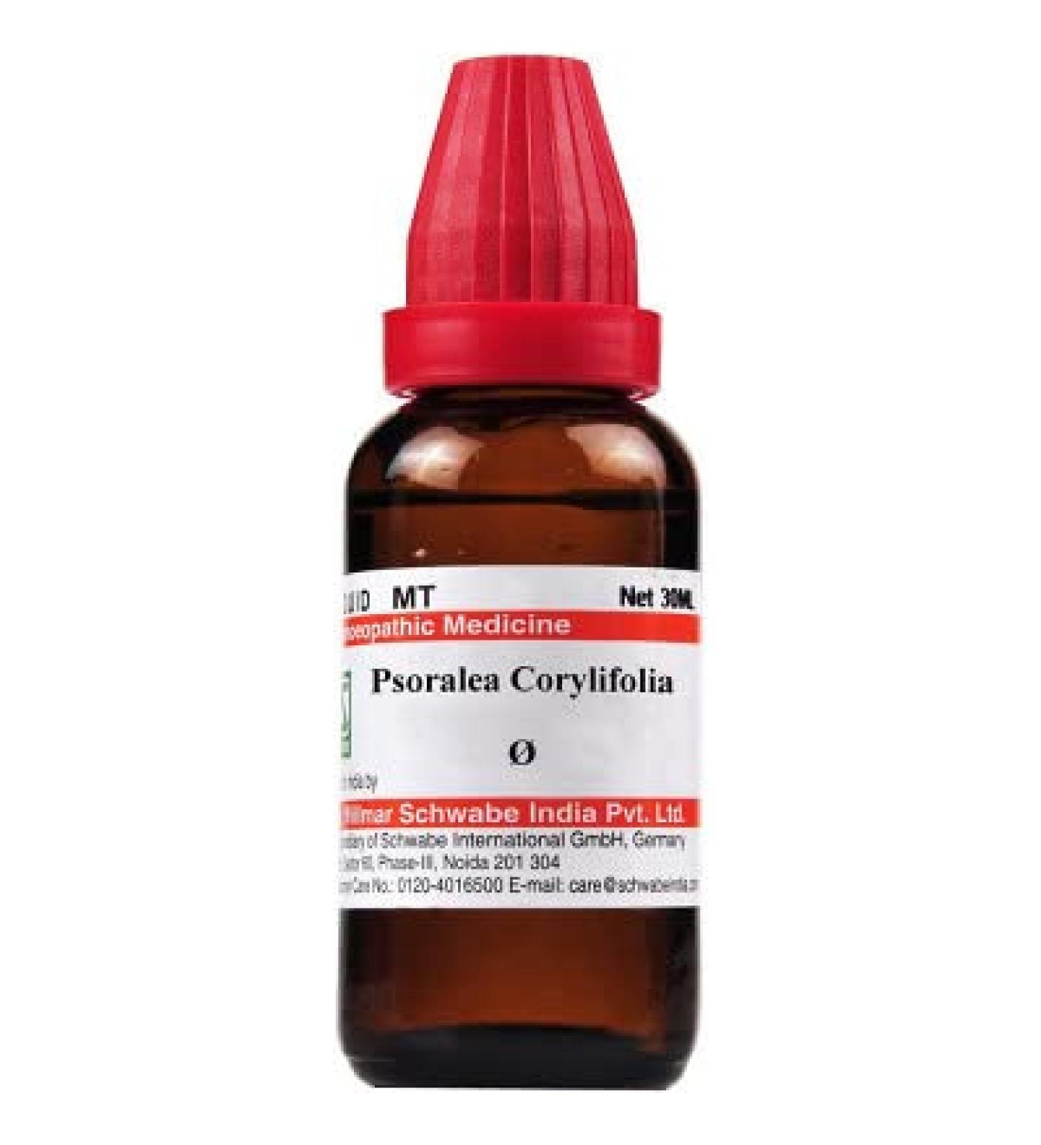 Willmar Schwabe India Psoralea Corylifolia 1X (Q) (30ml) for White Discoloration of Skin Psoriasis Eczema Diarrhoea Free UJALA Eye Drops