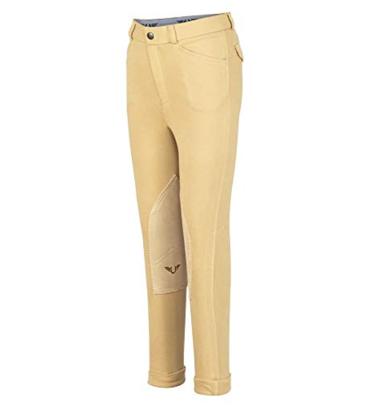 Boys TuffRider Patrol Light Jods in Light Tan - Size 8 | Shop Now - Buy Online on GoSupps.com