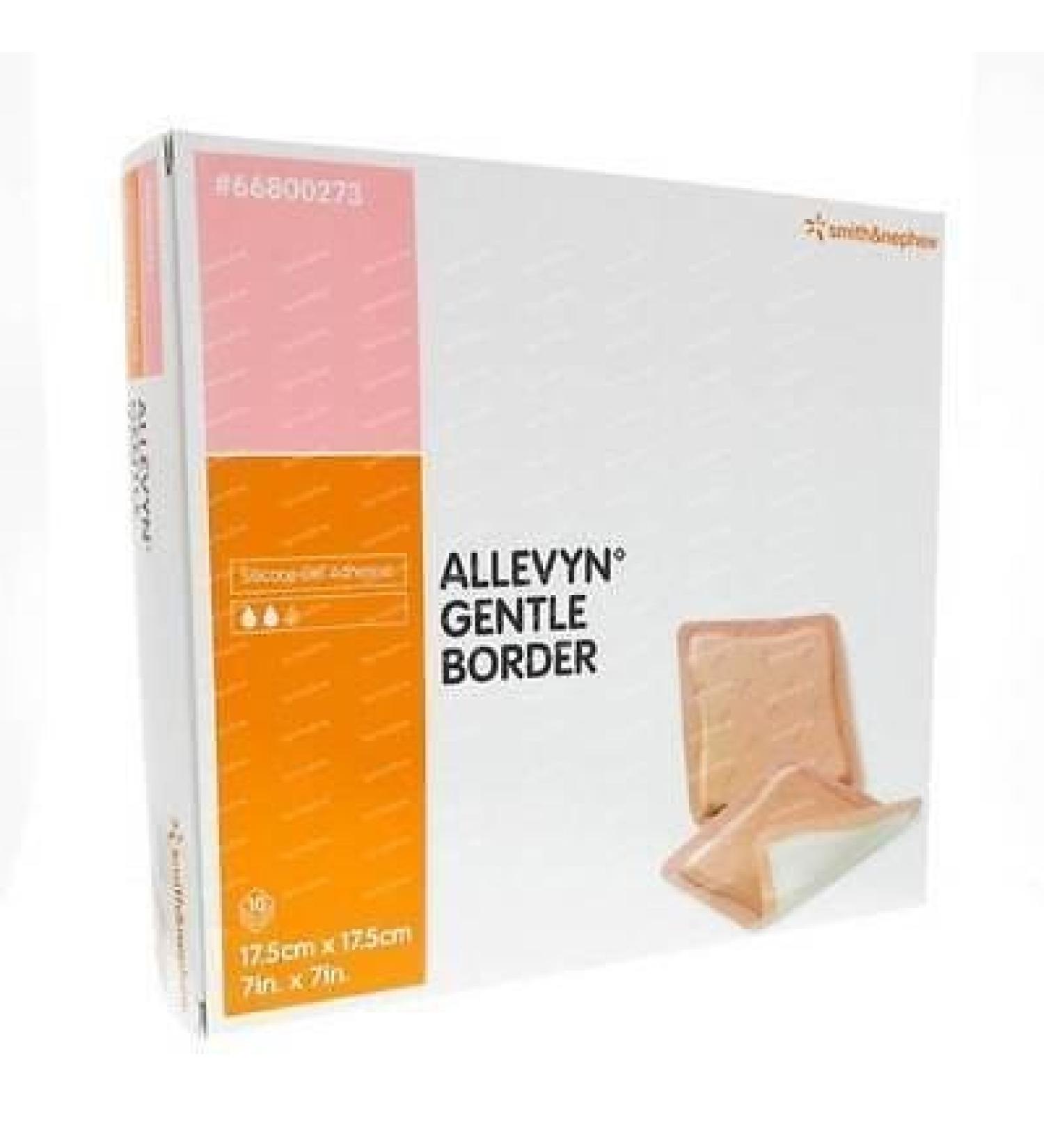 Allevyn Gentle Border 17.5x17.5cm One Size
