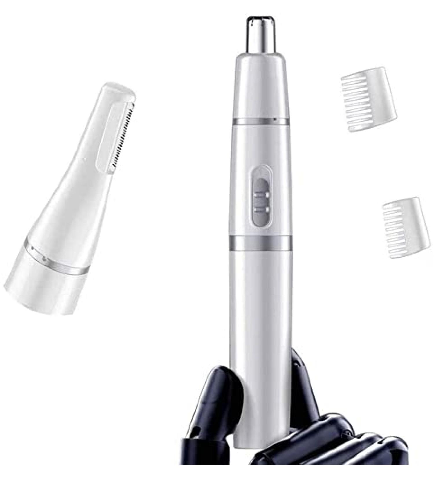KouRy Multifunctional Portable Nose Hair Trimmer Precision Detail Trimmer for Nose Ears & Eyebrows with Dual Sided Blade System Ideal for Men & Women International Shipping - Buy Online on GoSupps.com