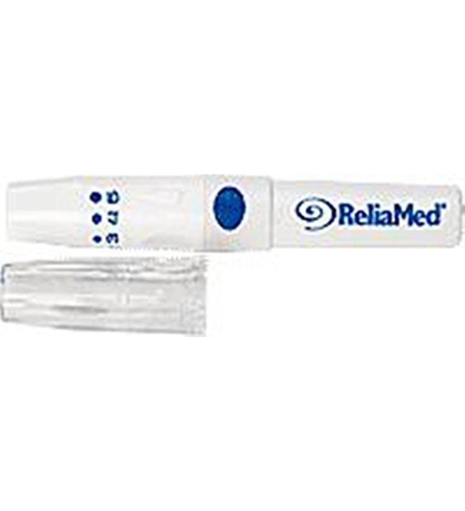 Reliamed Pen-style Mini Universal Lancing Device with Adjustable Depth and Alternate Site