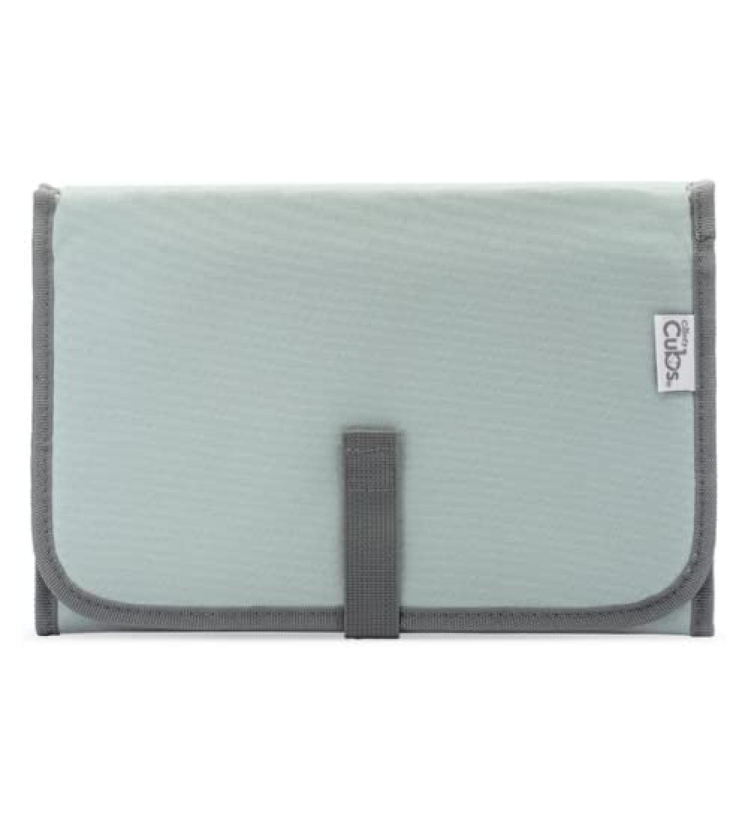 Comfy Cubs Baby Changing Mat - Portable Travel Pad Station | Newborn Essentials for Mum and Dad | Nappy Bag with Wipes and Creams | Earth Green Compact - Buy Online on GoSupps.com