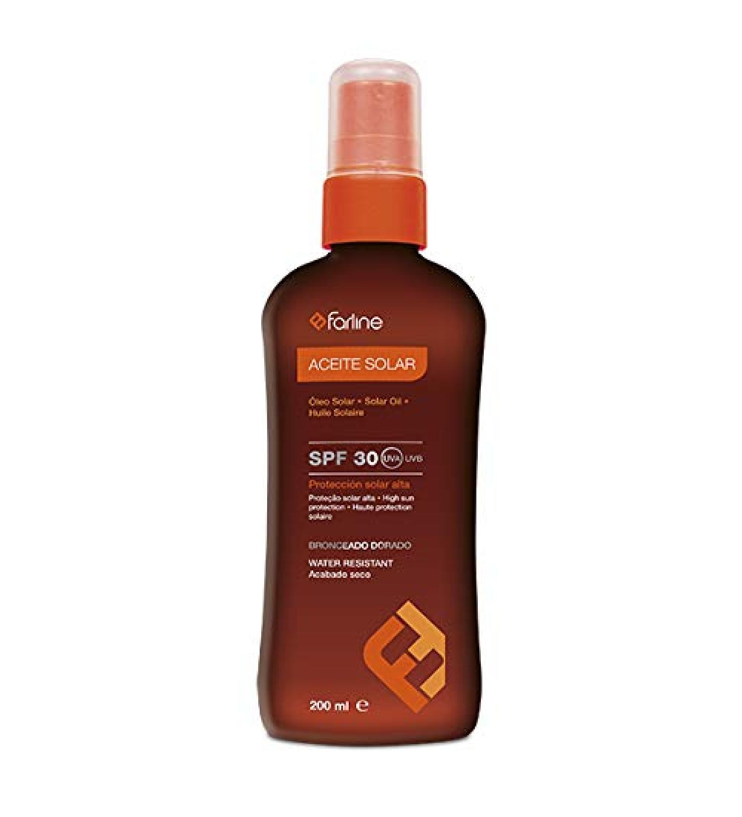 Farline Protector Solar 30 Aceite 200ml