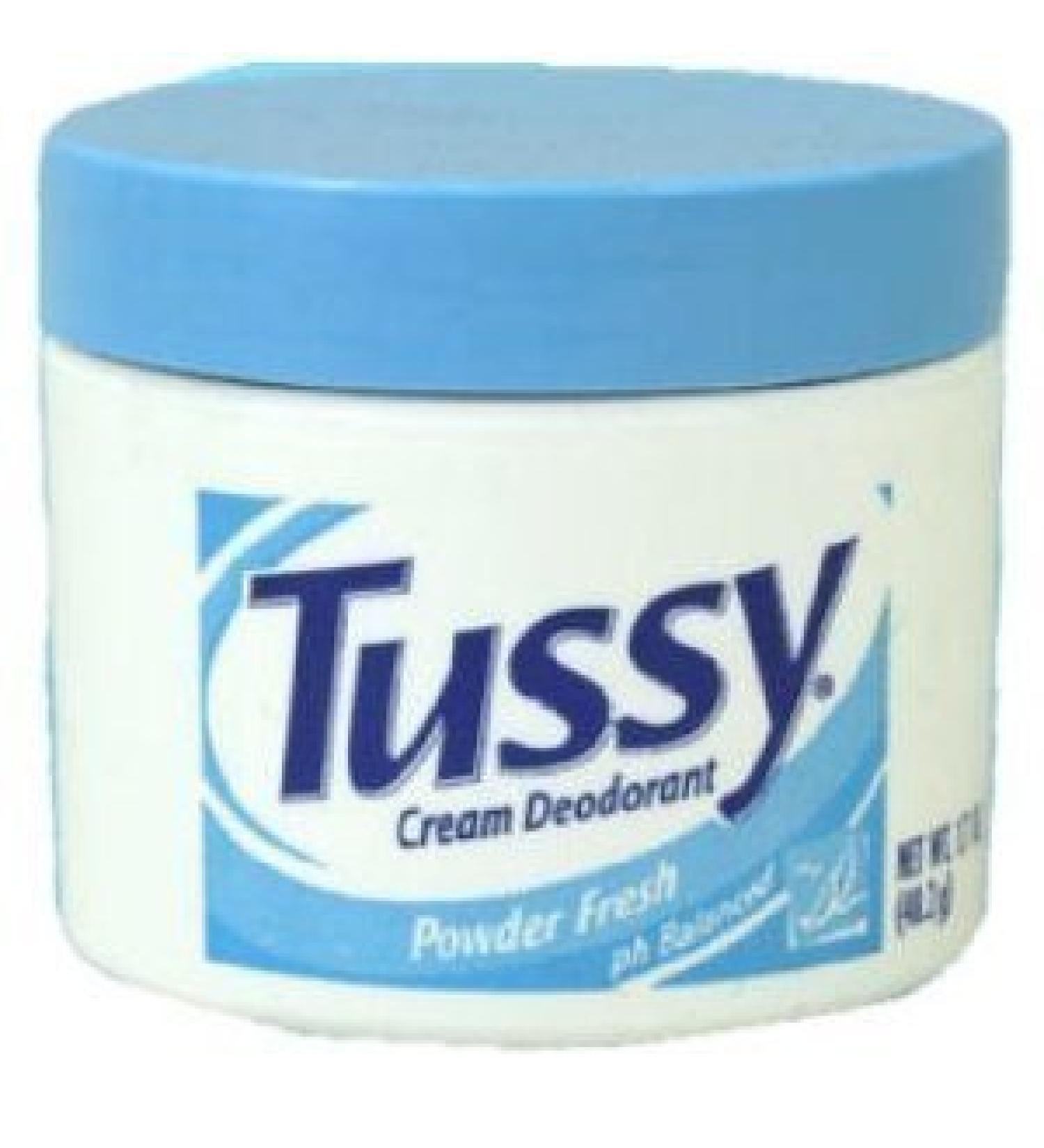 Tussy Deodorant Cream Powder Fresh- 1.7 oz (3 Pack)