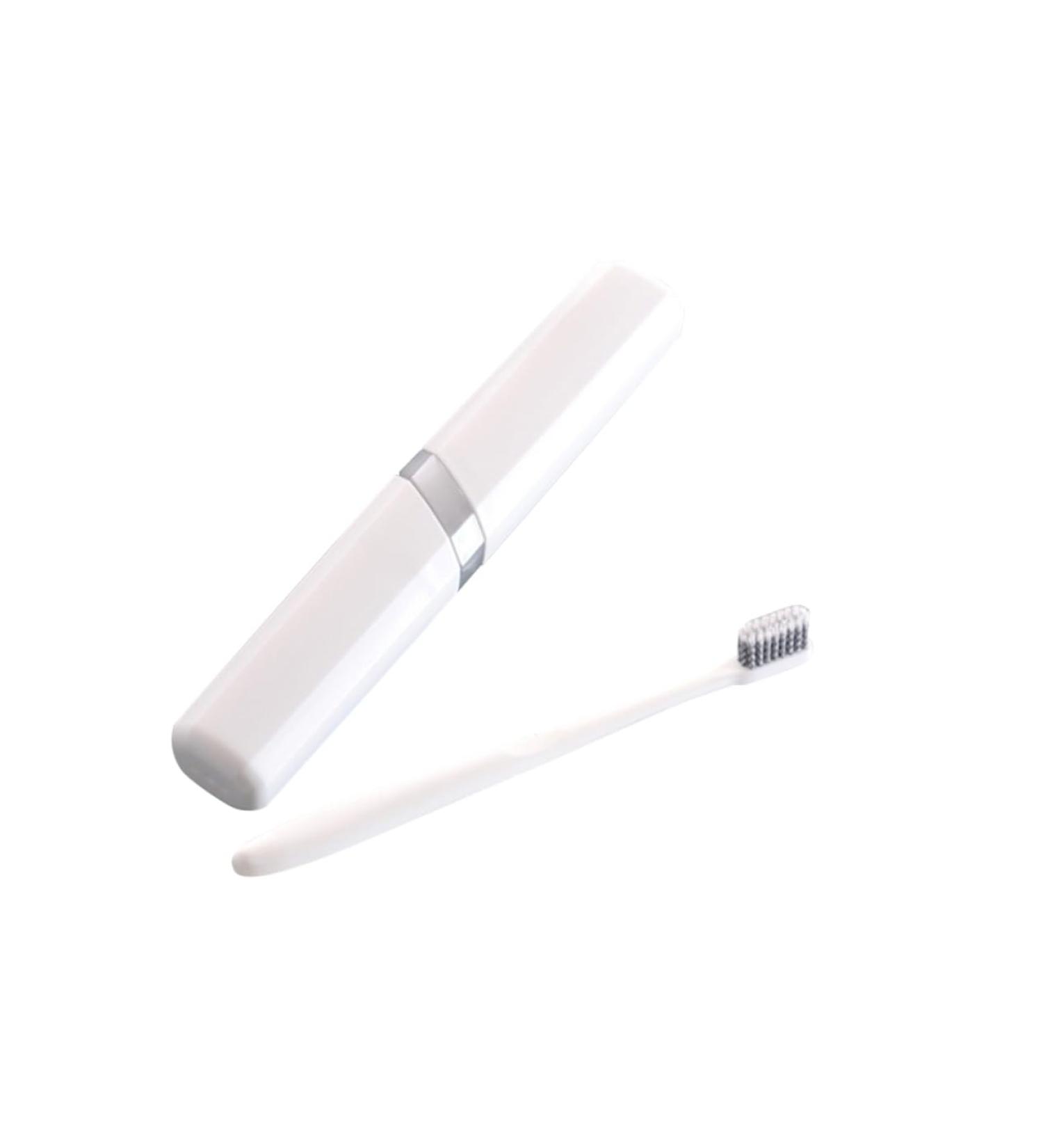 Buy Gatuida Travel Toothbrush Case Set - Durable White Toothbrush Tube Container & Protective Cover for International Shipping - Buy Online on GoSupps.com