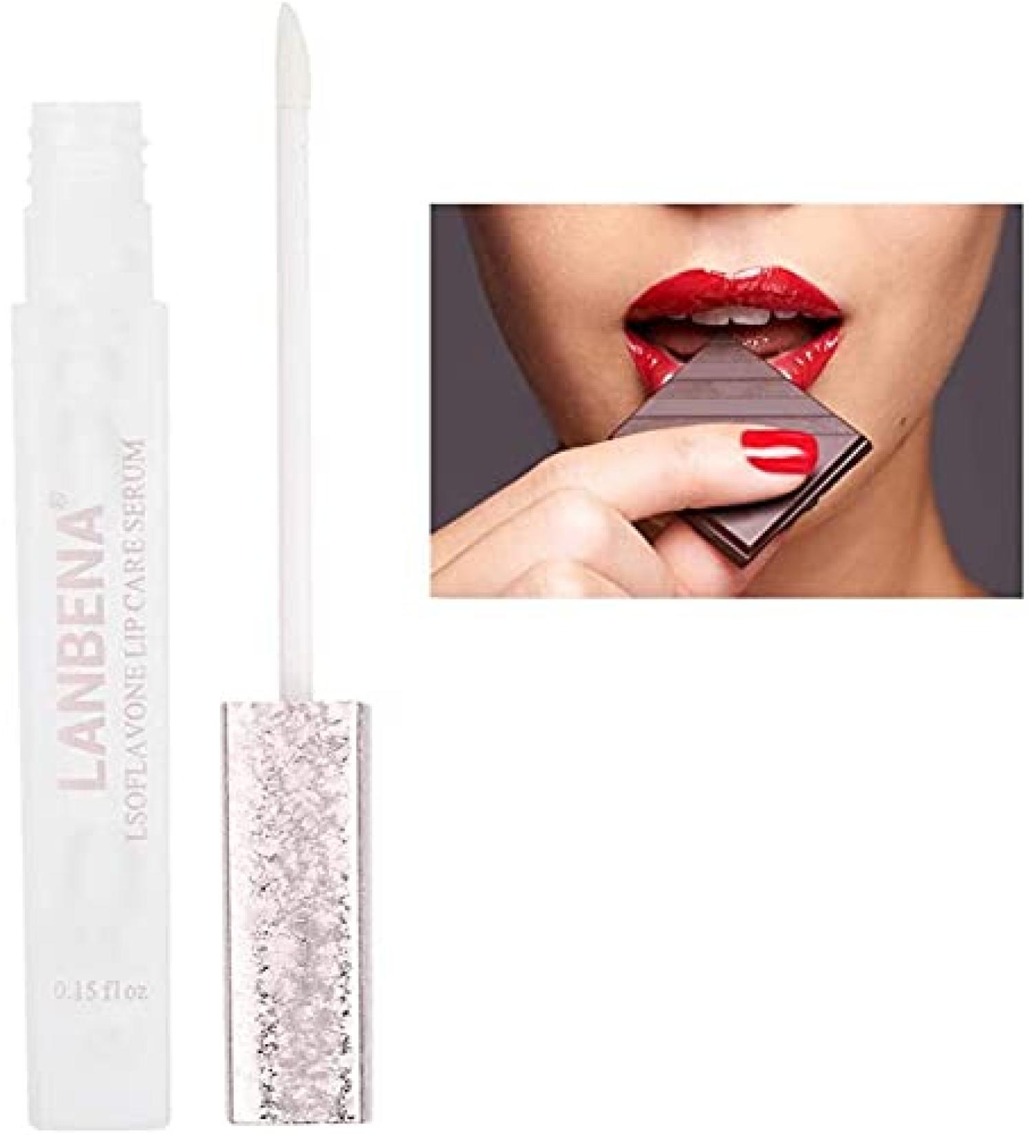 Lip Care Lip Plumper Serum - Volumizing Lip Booster & Enhancer | Reduce Fine Lines & Moisturize (3PCs) - Buy Online on GoSupps.com