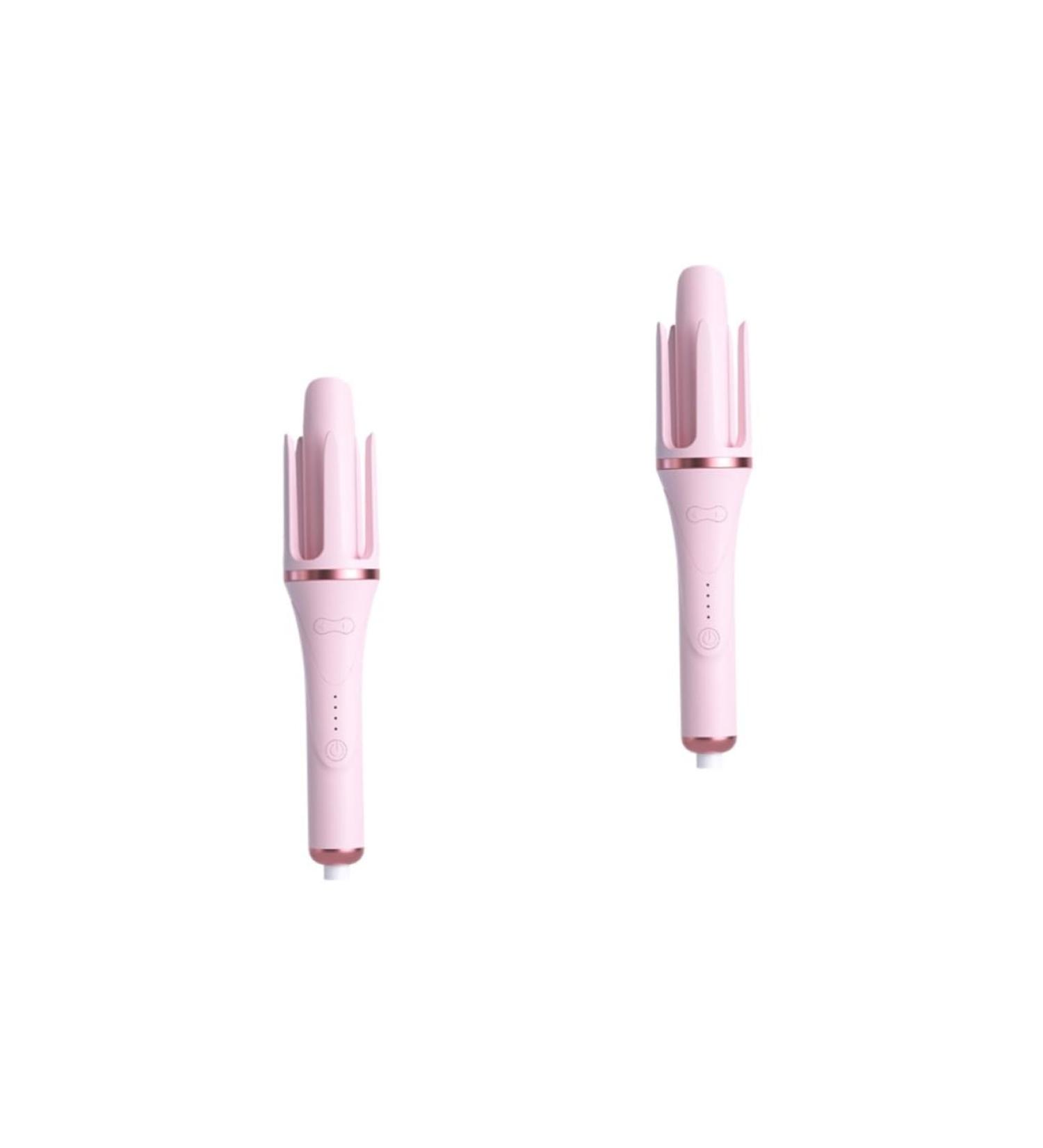 FOMIYES 2pcs Adjustable Curling Iron Abs Hair Curling Wand Crimper Hair Tool 32.50X5.50X5.50CMx2pcs Pinkx2pcs - Buy Online on GoSupps.com