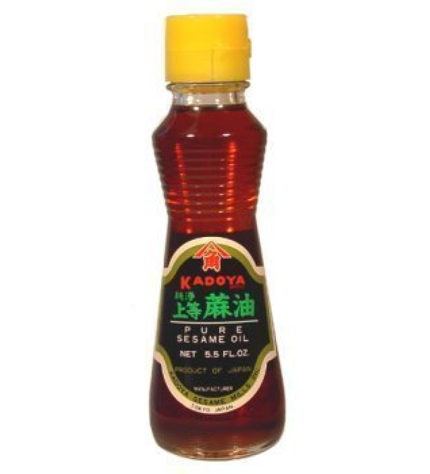 Kadoya Kadoya Brand 100% Pure Sesame Oil 5.5 oz Pack of 3 by Kadoya