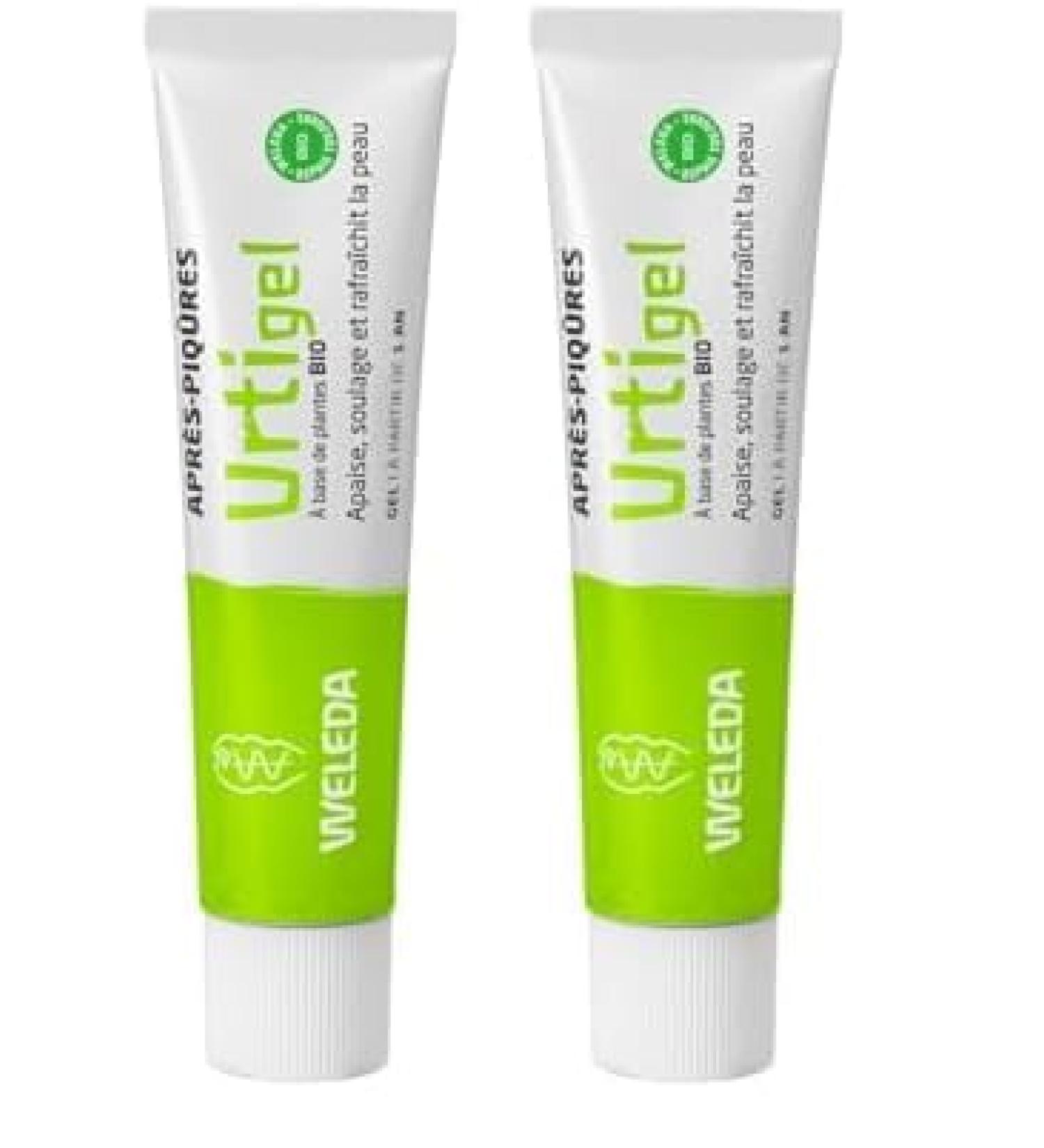 WELEDA- Urtigel Apr s-piq res - Effet froid imm diat - Texture gel non grasse - NATRUE*- Bio**- Vegan*** -25 G (Lot de 2) Noir 25 g (Lot de 2) - Buy Online on GoSupps.com