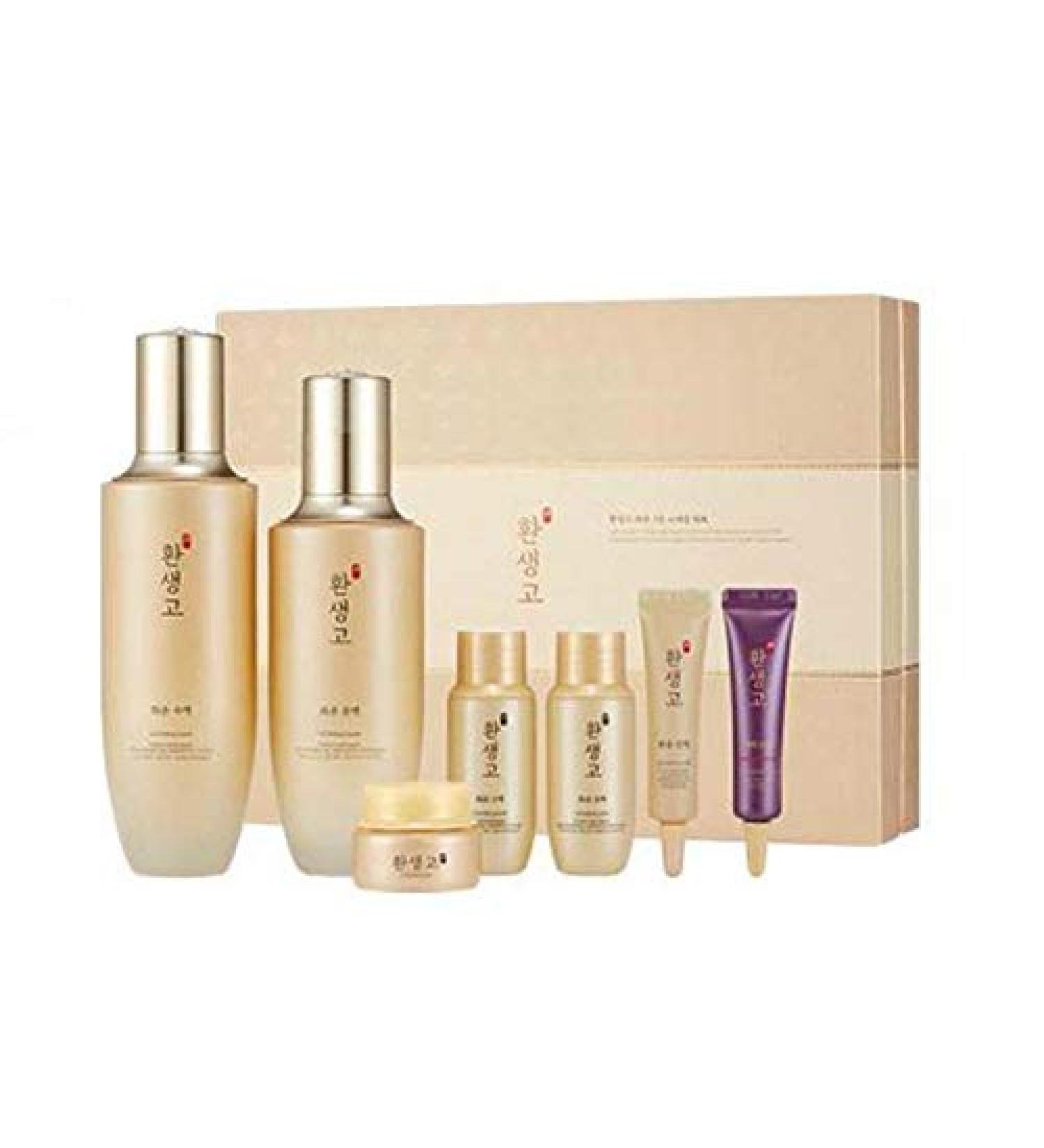 THE FACE SHOP Yehwahdam Hwansaenggo Rejuvenating Radiance Special Set | Nourishing Hydrating Revitalizing & Brightening Skin Complexion | Korean Skincare Set