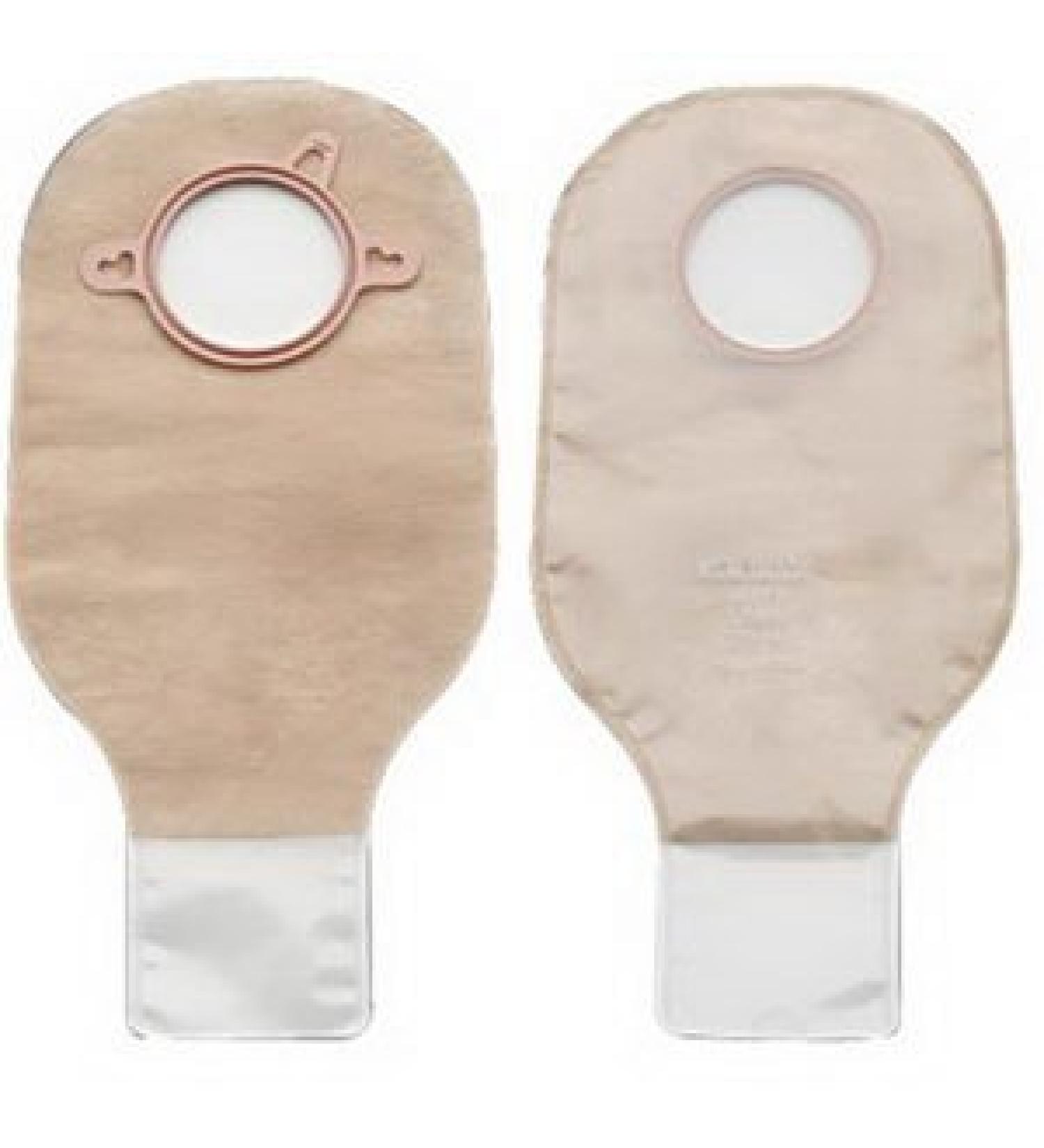 New Image 2-Piece Drainable Pouch 4" Clamp Closure Ultra Clear